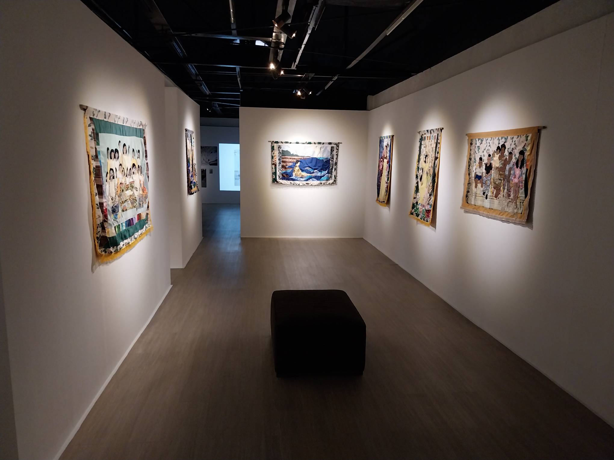 Space of the art exhibit. Photo by Elle Yap.