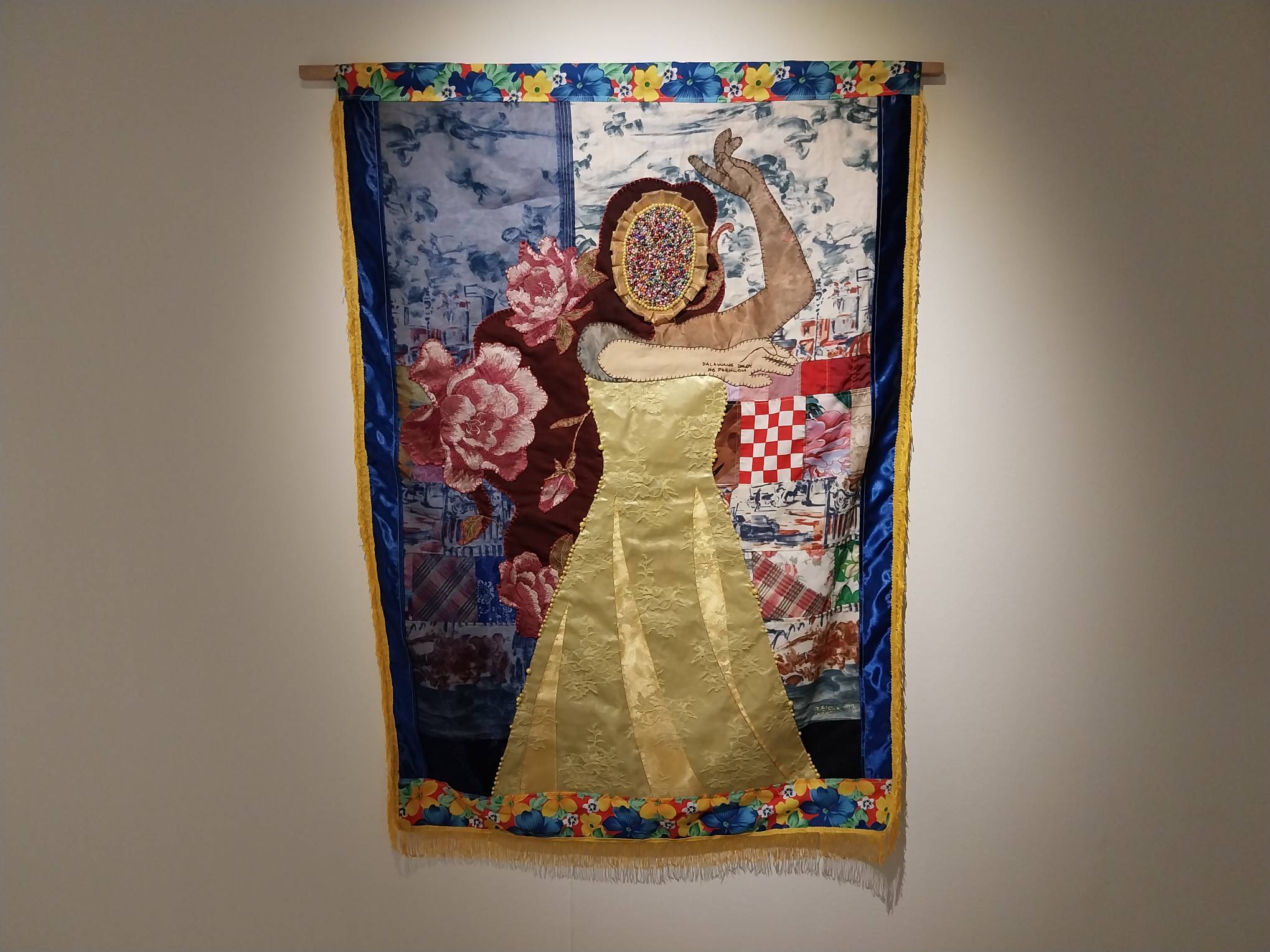 A work by Tekla Tamoria . Photo by Elle Yap.