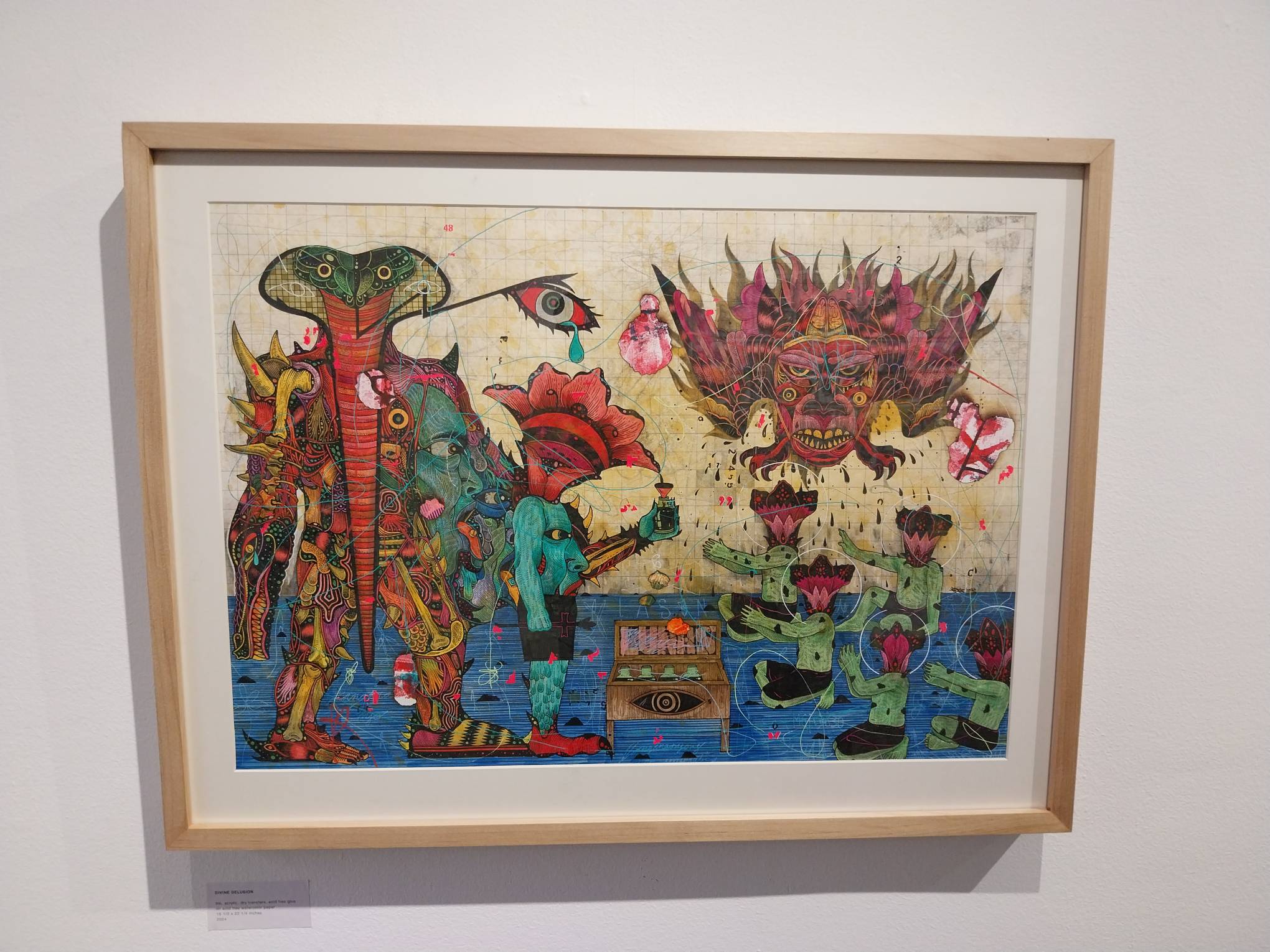 Painting made by Epjey Pacheco. Photo by Elle Yap.