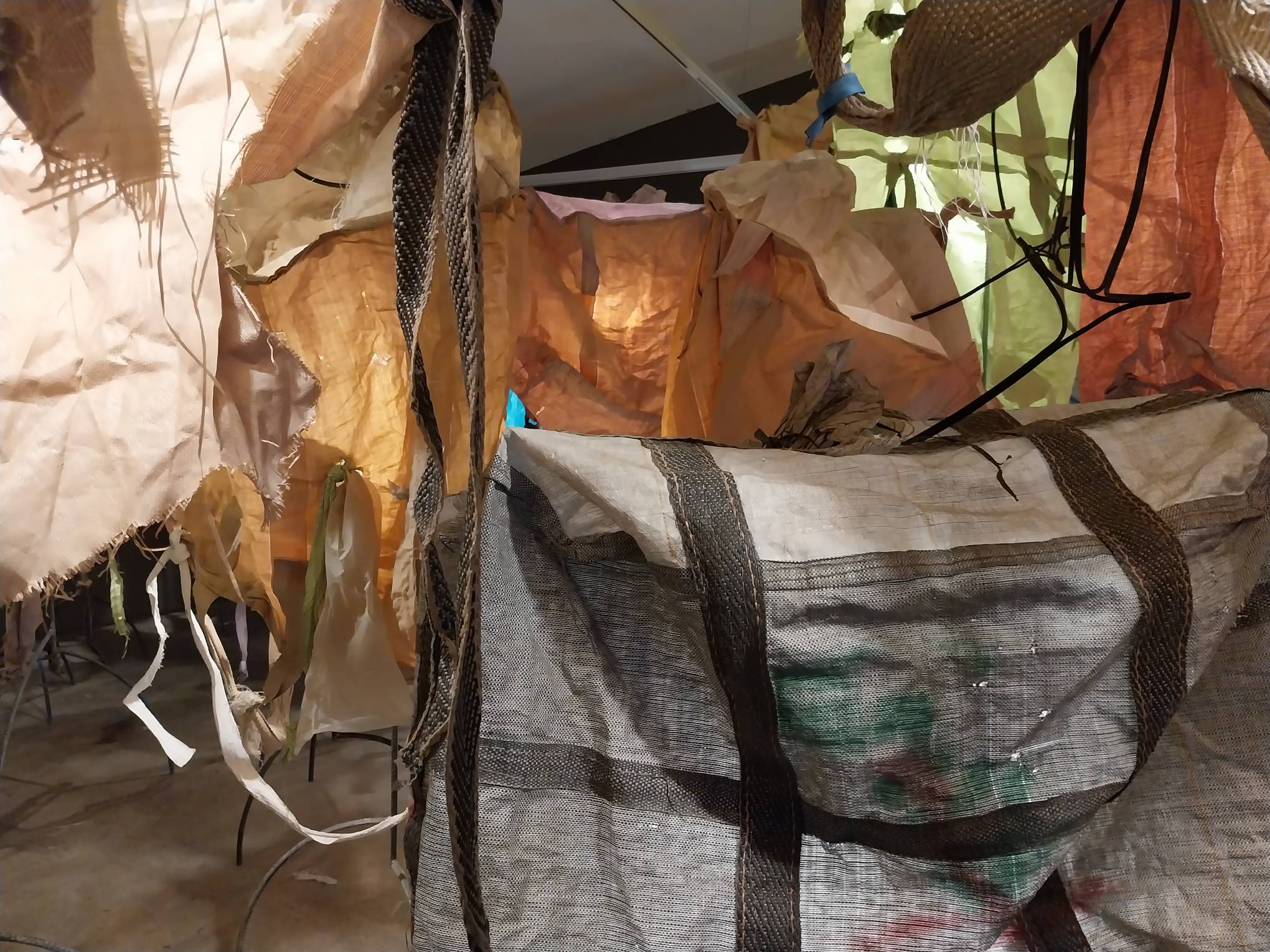 One of the works being displayed. Photo by Elle Yap.