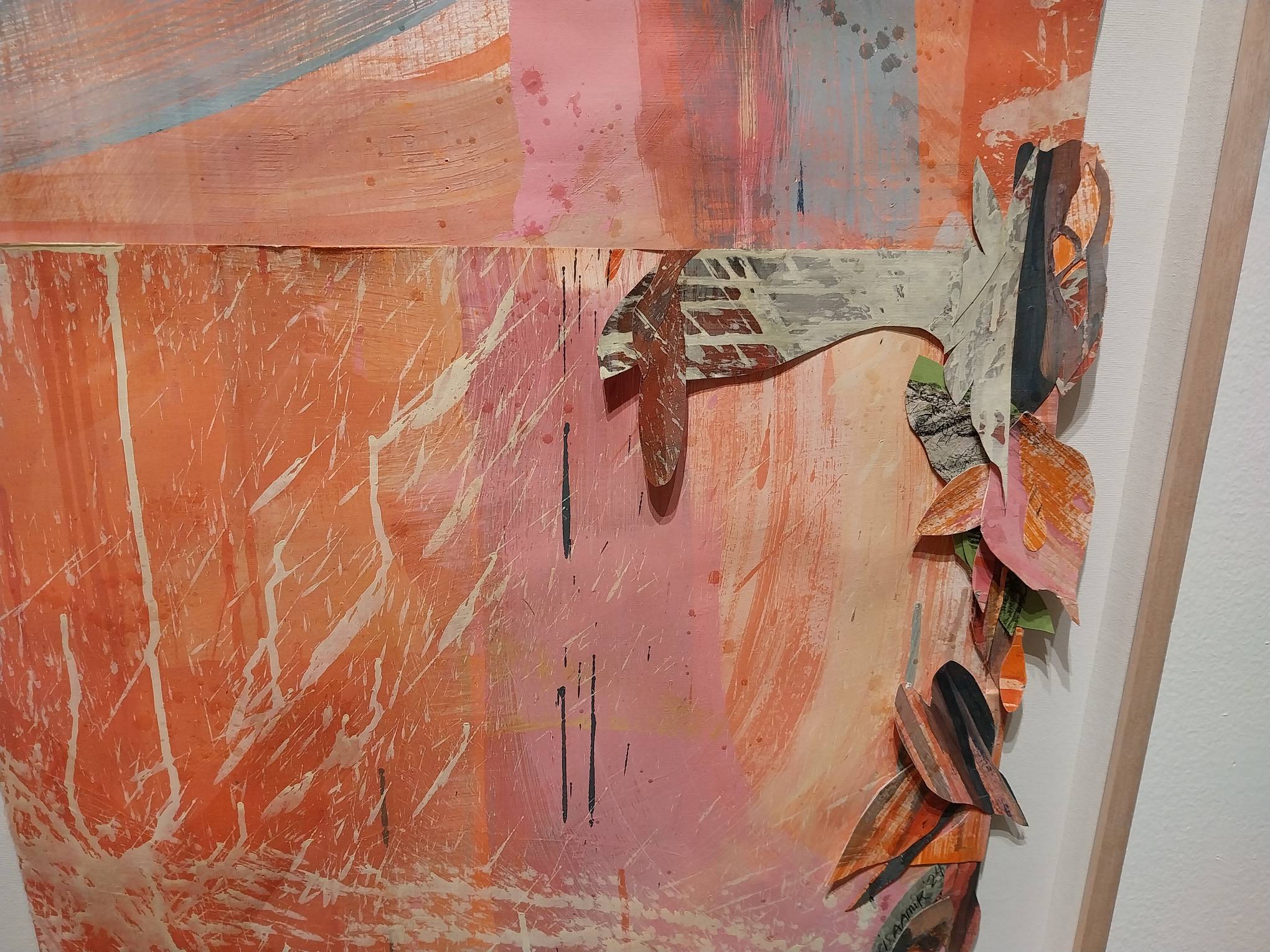 Close-up of the pop-up portion of "Blades in a Fresh Laundry." Photo by Elle Yap.