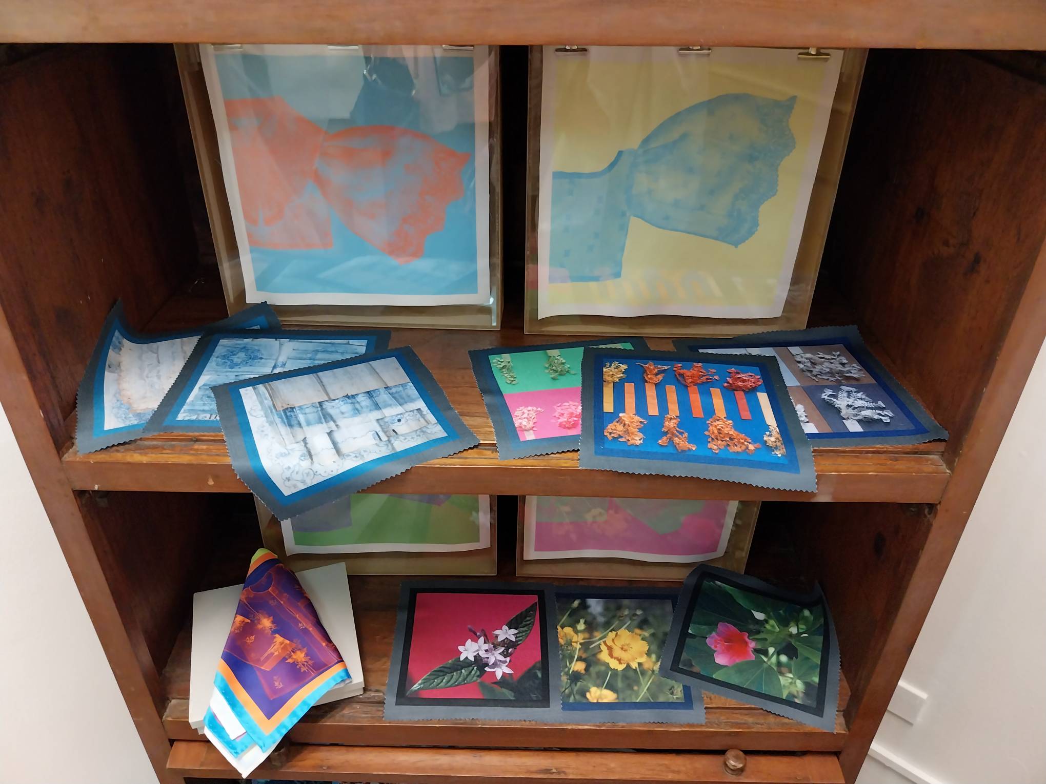 Some works and designs shown. Photo by Elle Yap.