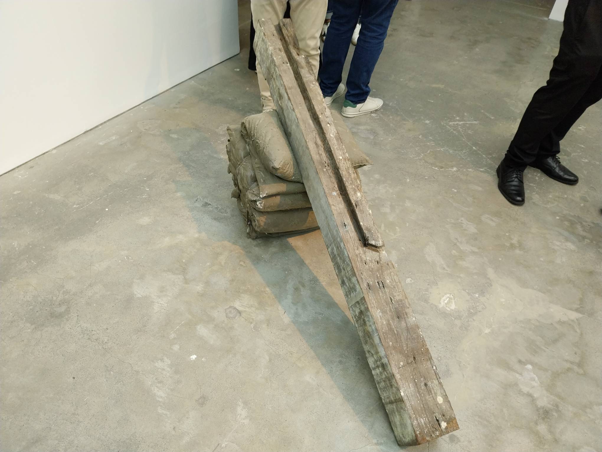 A look at "A Singular Path to Surviving Truth and Logic #02" as seen in "Causal Loops." Photo by Elle Yap.