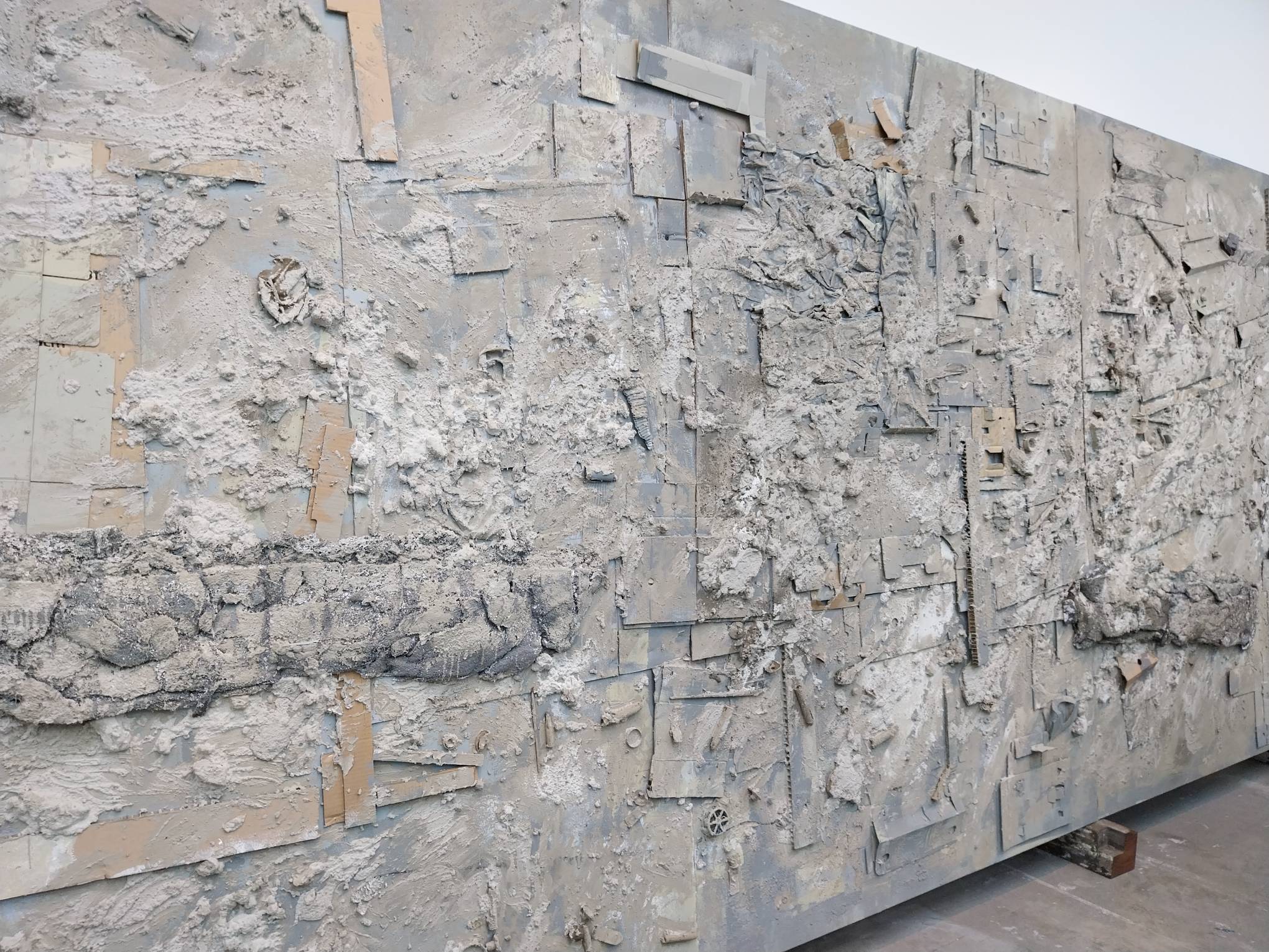 Some of the detail for "Lottery of Birth." Photo by Elle Yap.