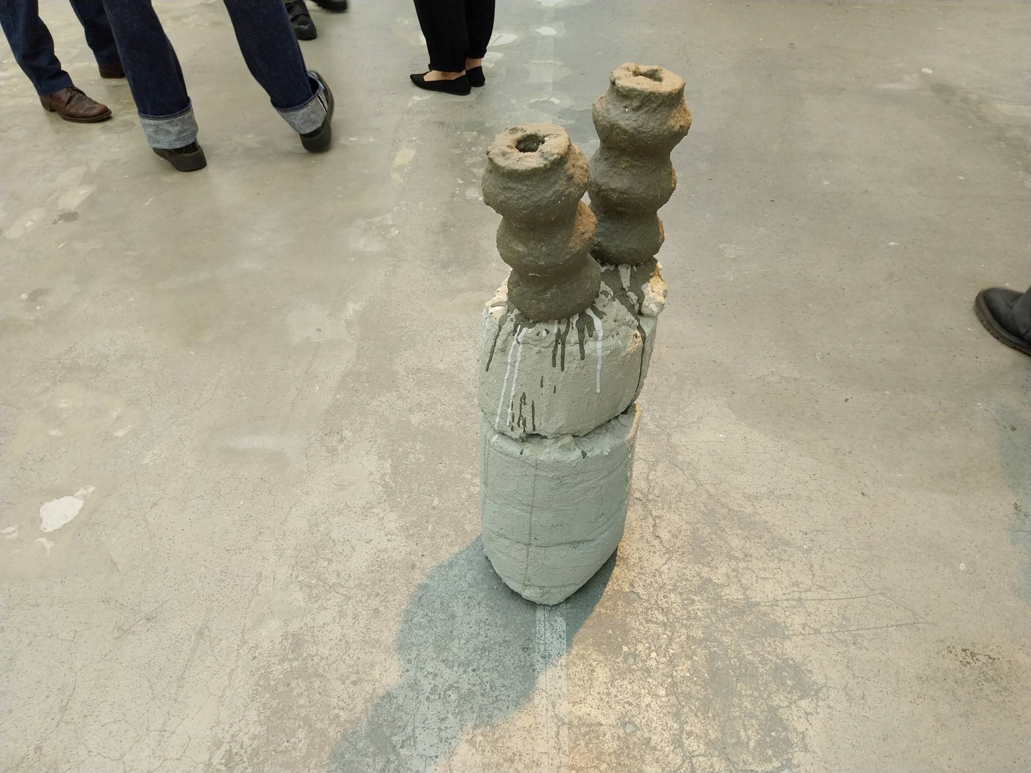 A look at "A Singular Path to Surviving Truth and Logic #01" as seen in "Causal Loops." Photo by Elle Yap.