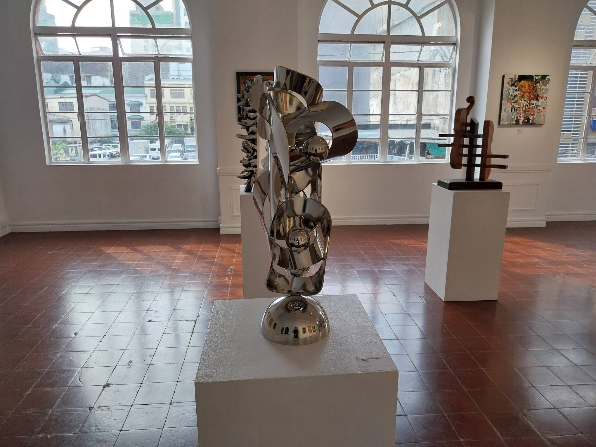 "Modern Chocolate Hills" by Sam Penaso for "Manila x Bohol." Photo by Elle Yap.