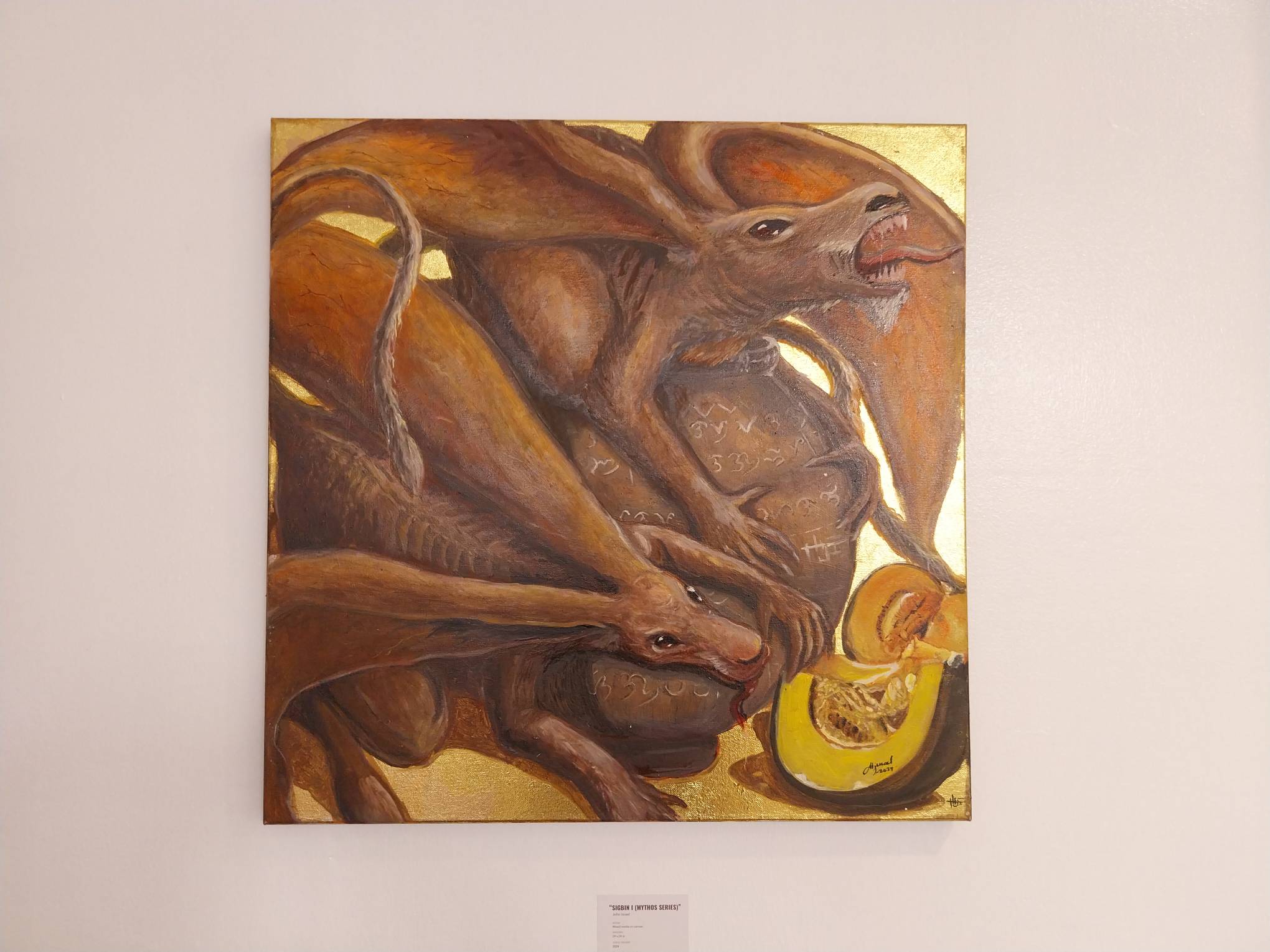 "Sigbin I" by Mark John Israel for "Manila x Bohol." Photo by Elle Yap.