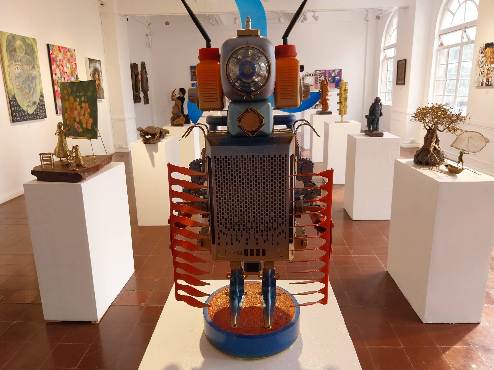 "Improvise Virtuoso" by Lino Jamisola for "Manila x Bohol." Photo by Elle Yap.