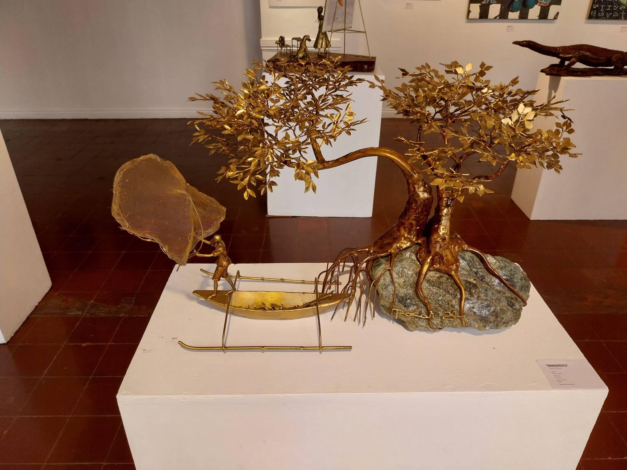 "Mangroves" by Fermin Tac-an. Photo by Elle Yap.