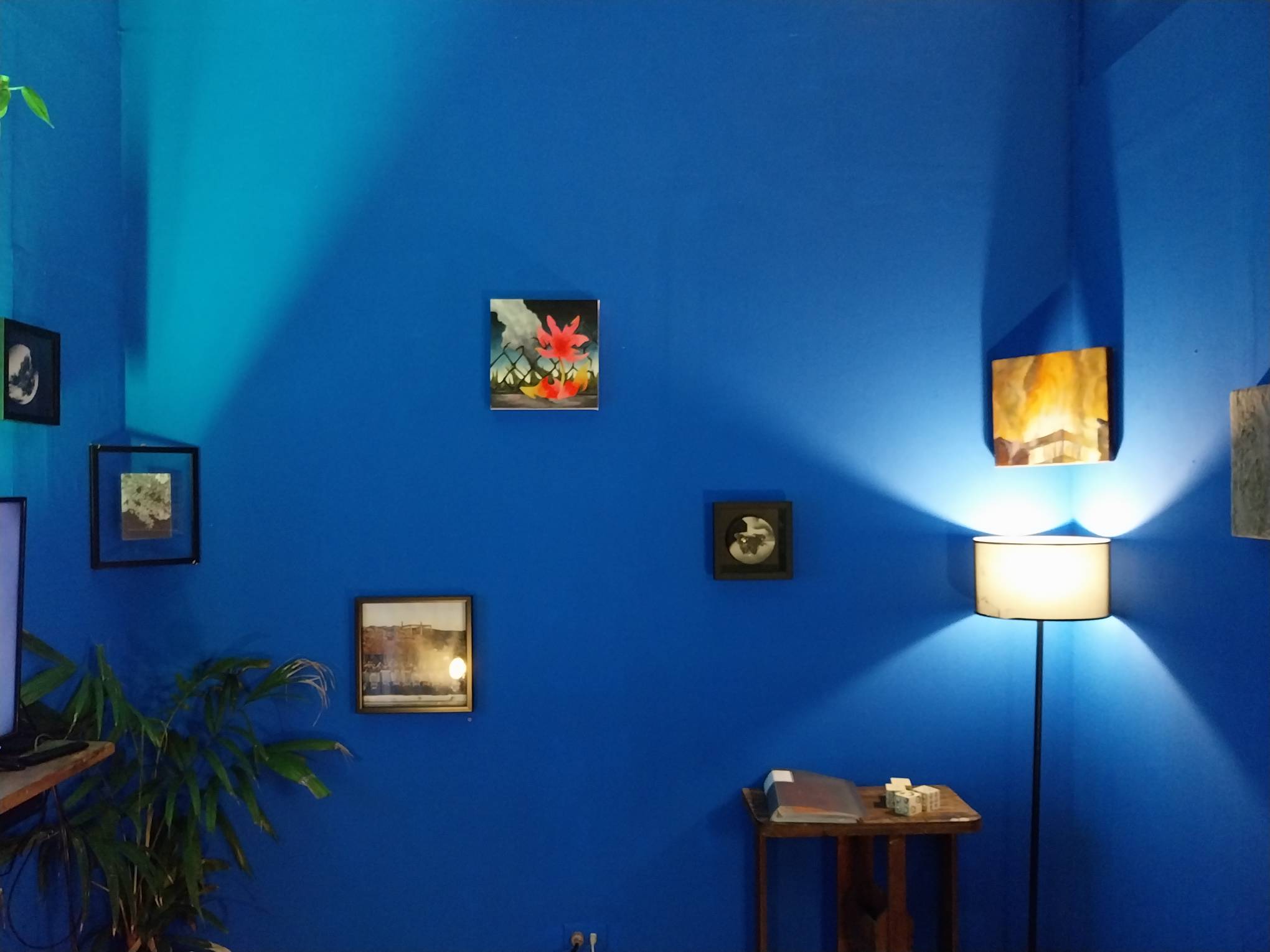 View of the center wall of "NO ALGORITHM, NO ENTROPY." Photo by Elle Yap.