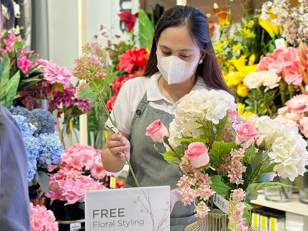 OUR HOME Now Offers Free Interior Design Services and floral styling.