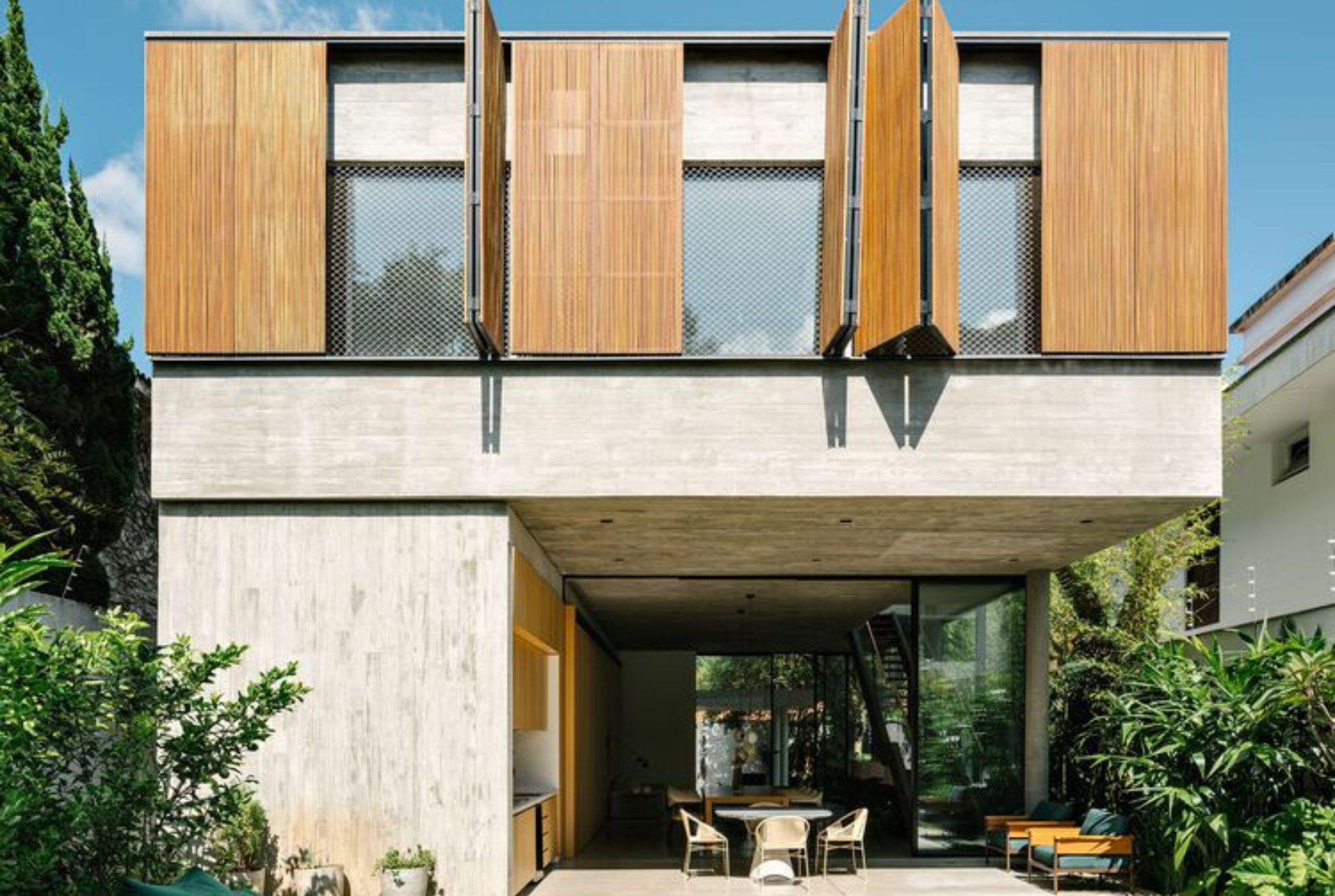 A close-up of Ipo House's exterior. Photo by Fran Parente.