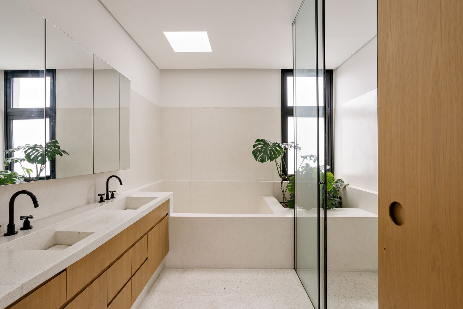 Bathroom area of the home. Photo by Fran Parente.