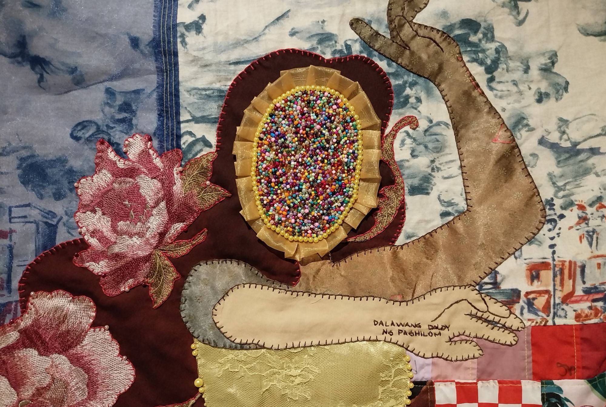 A portion of the work shown at 