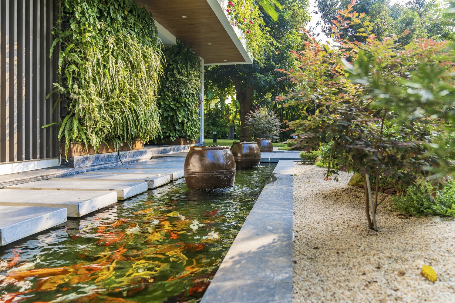 One of the areas of Legend Mansion Villa. Photo by Nghĩa Toản.