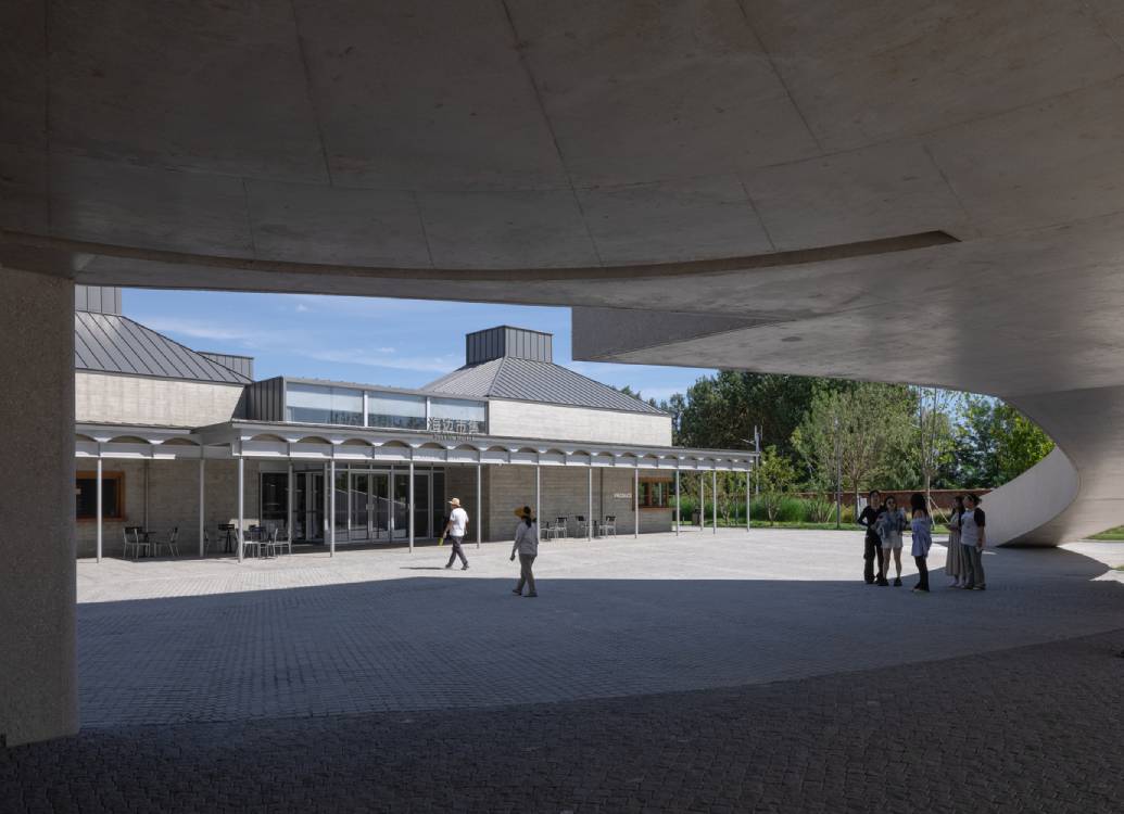 Exterior look of The Marketplace of North Coast Aranya. Photo by Shengliang Su and Min Yang.