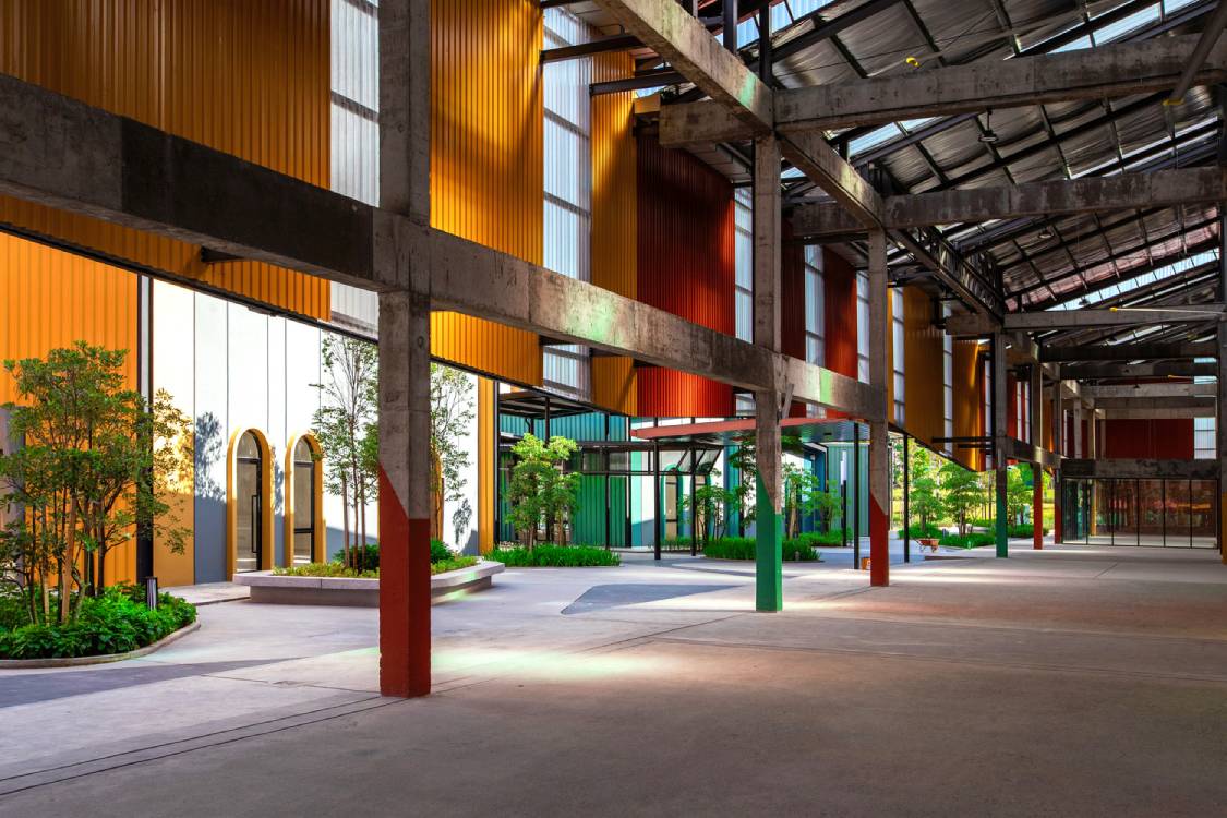 The walls and entrances of the Main Market. Photo by Heart Patrick Photography.
