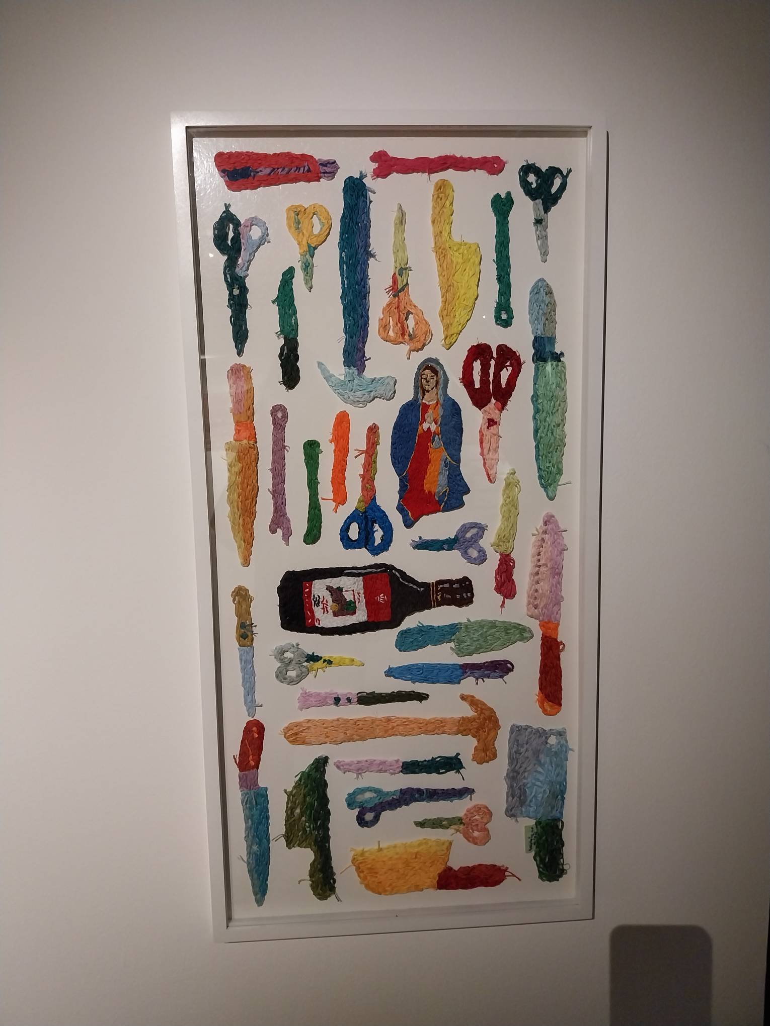 "Self-defense II" by Maricar Tolentino. Photo by Elle Yap.