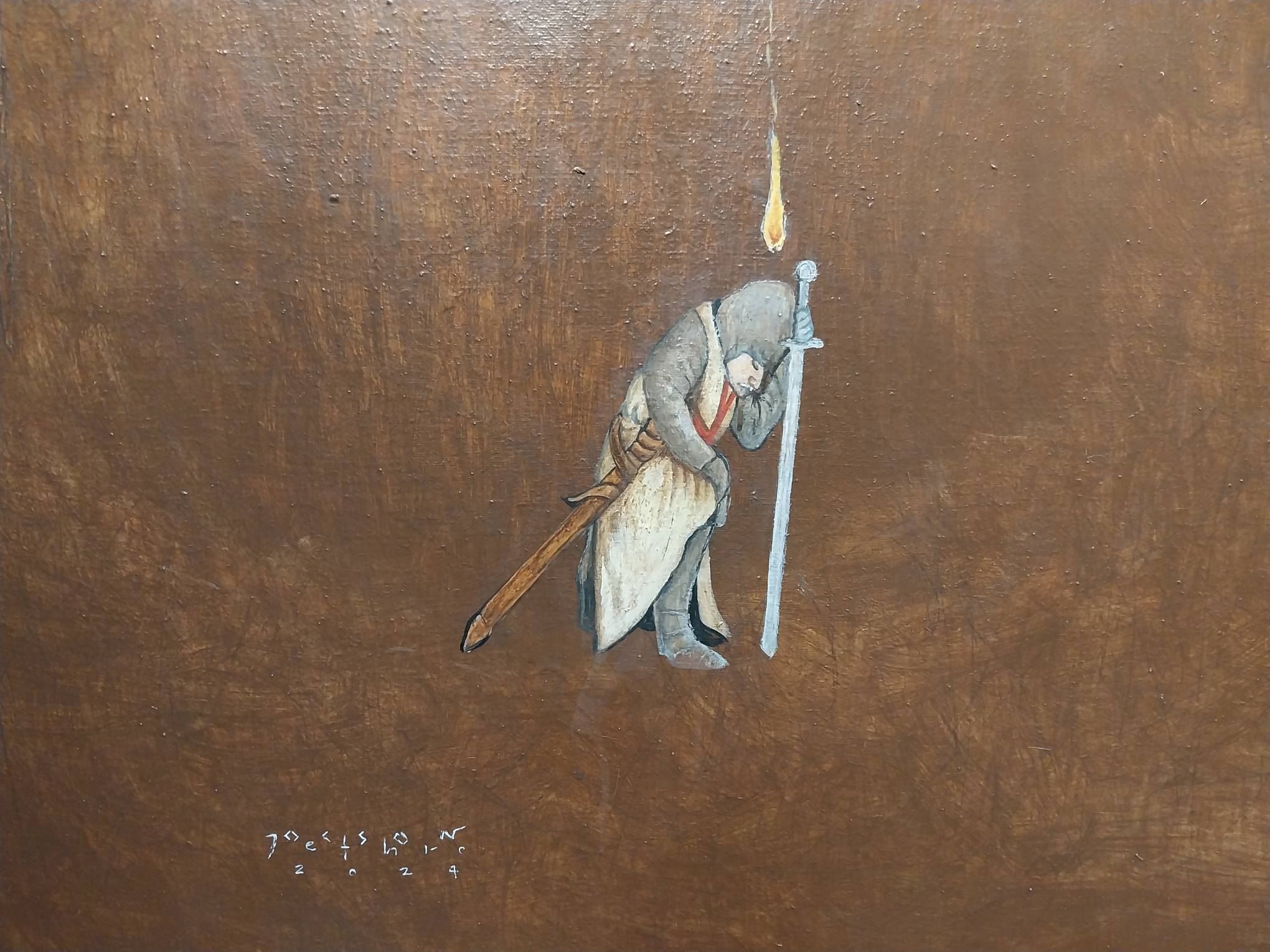 A French knight. Photo by Elle Yap.