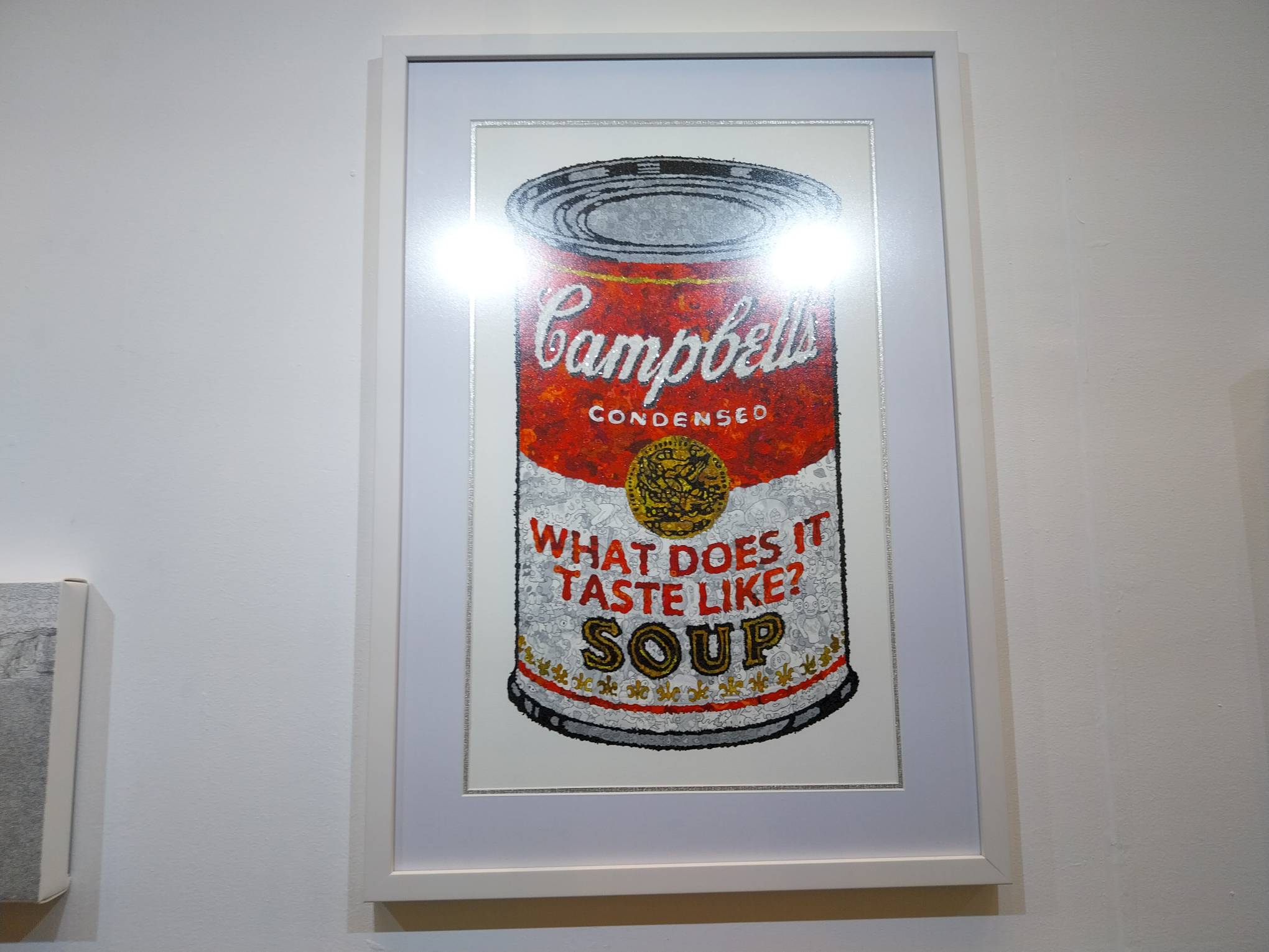 Pop art pastiche in MoCAF. Photo by Elle Yap.