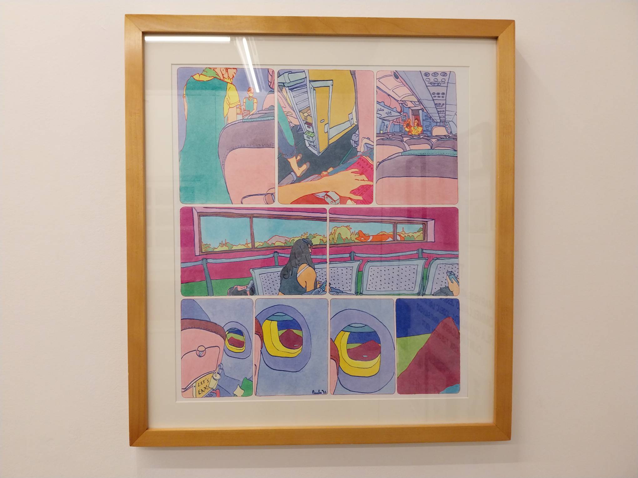 Paulu Bruselas' "Air Travel." Photo by Elle Yap.