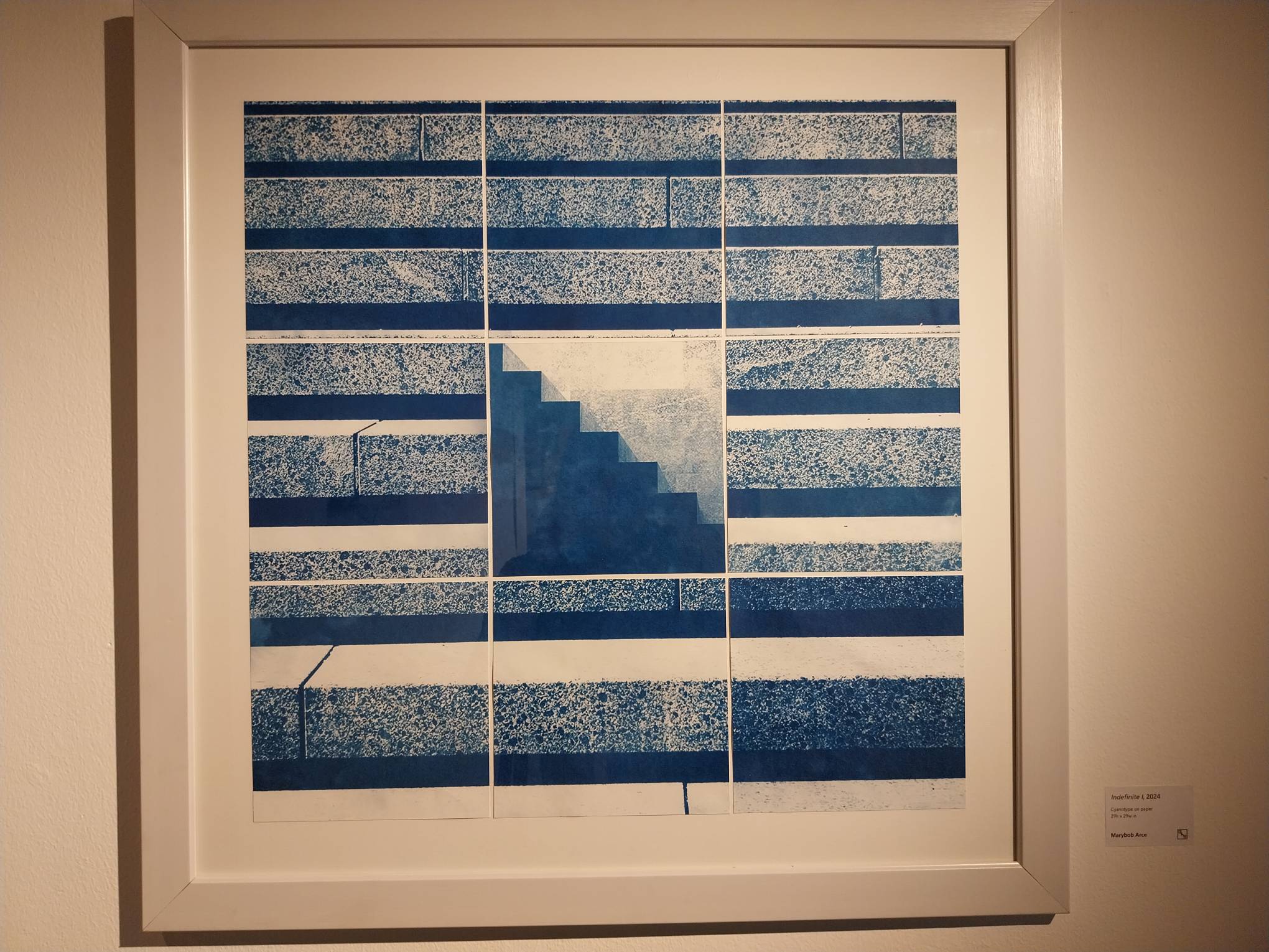 "Indefinite I" by Marybob Arce. Photo by Elle Yap.