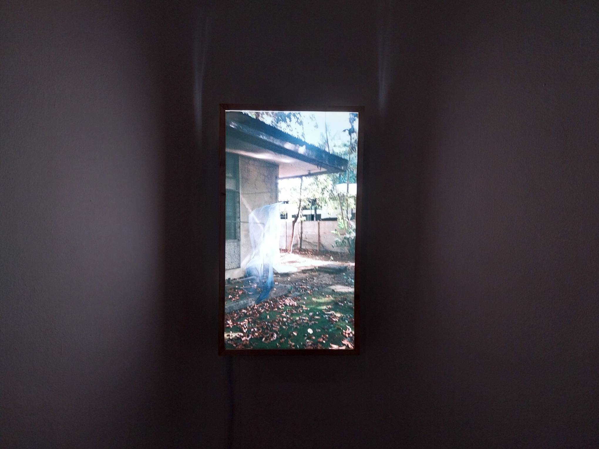 Lesley Anne-Cao&rsquo;s &ldquo;Recitation (Daylight)" for Modeka Art's "you were there from the beginning." Photo by Elle Yap.