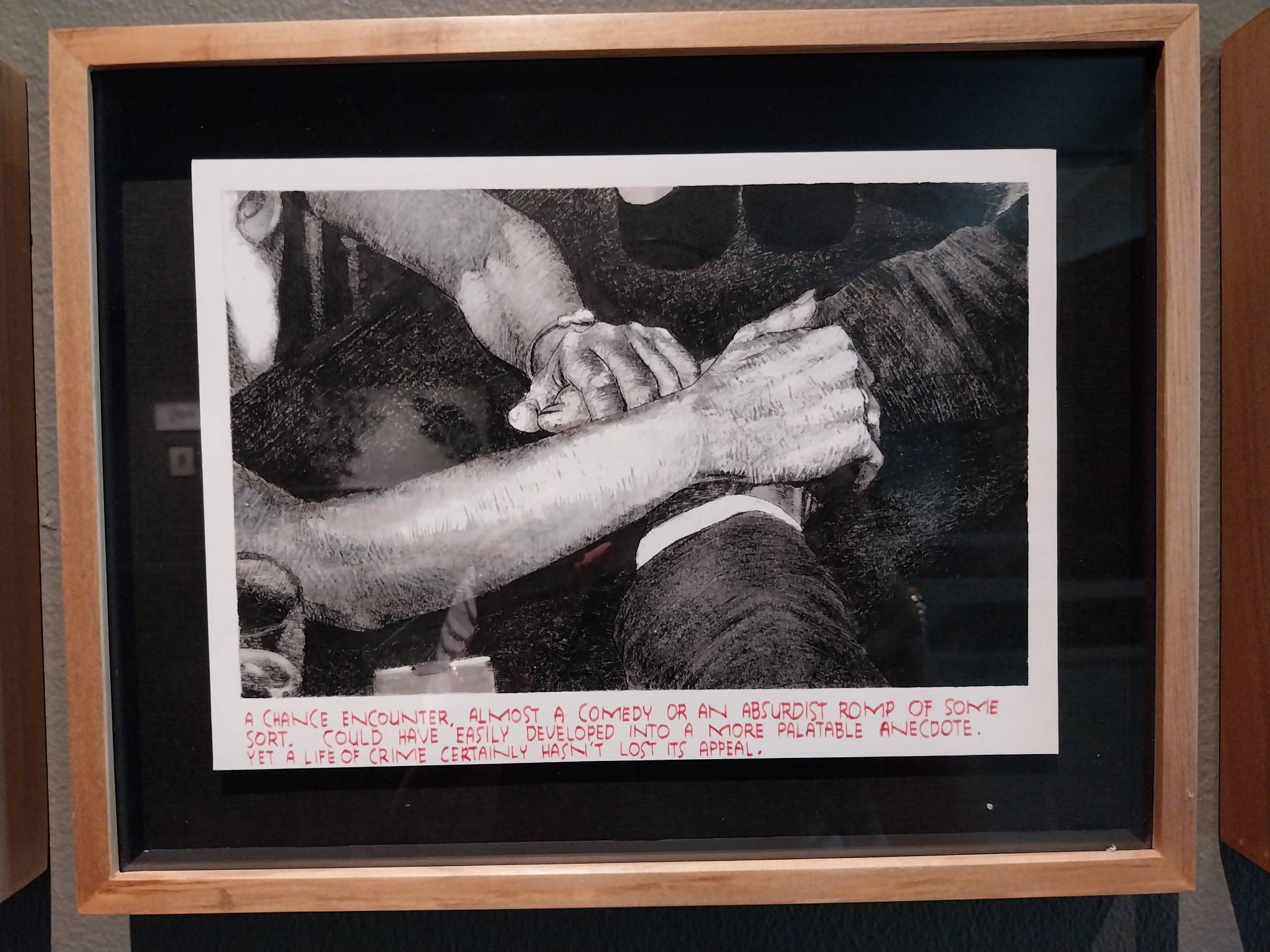 Fragment of "Phantom Decoy" by Victor Balanon. Photo by Elle Yap.