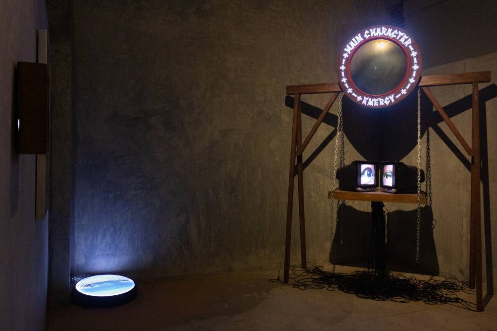 A view of "Gyre Dominion" by Jose Olarte. Photo provided by Mono8 Gallery.