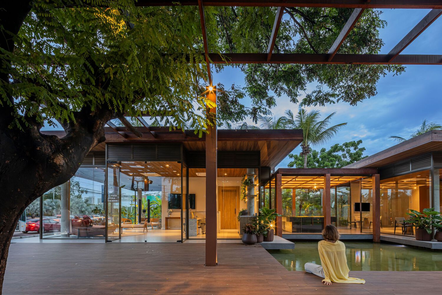 View of the Stand Bela Vista Riviera. Photo by Felipe Petrovsky.