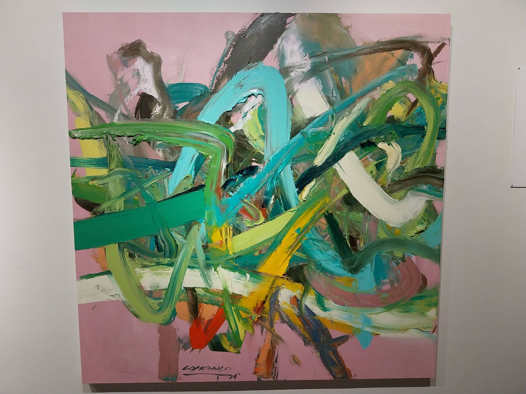 A work by Jojo Lofranco, shown as one of the recent art exhibits in Finale Art File. Photo by Elle Yap.