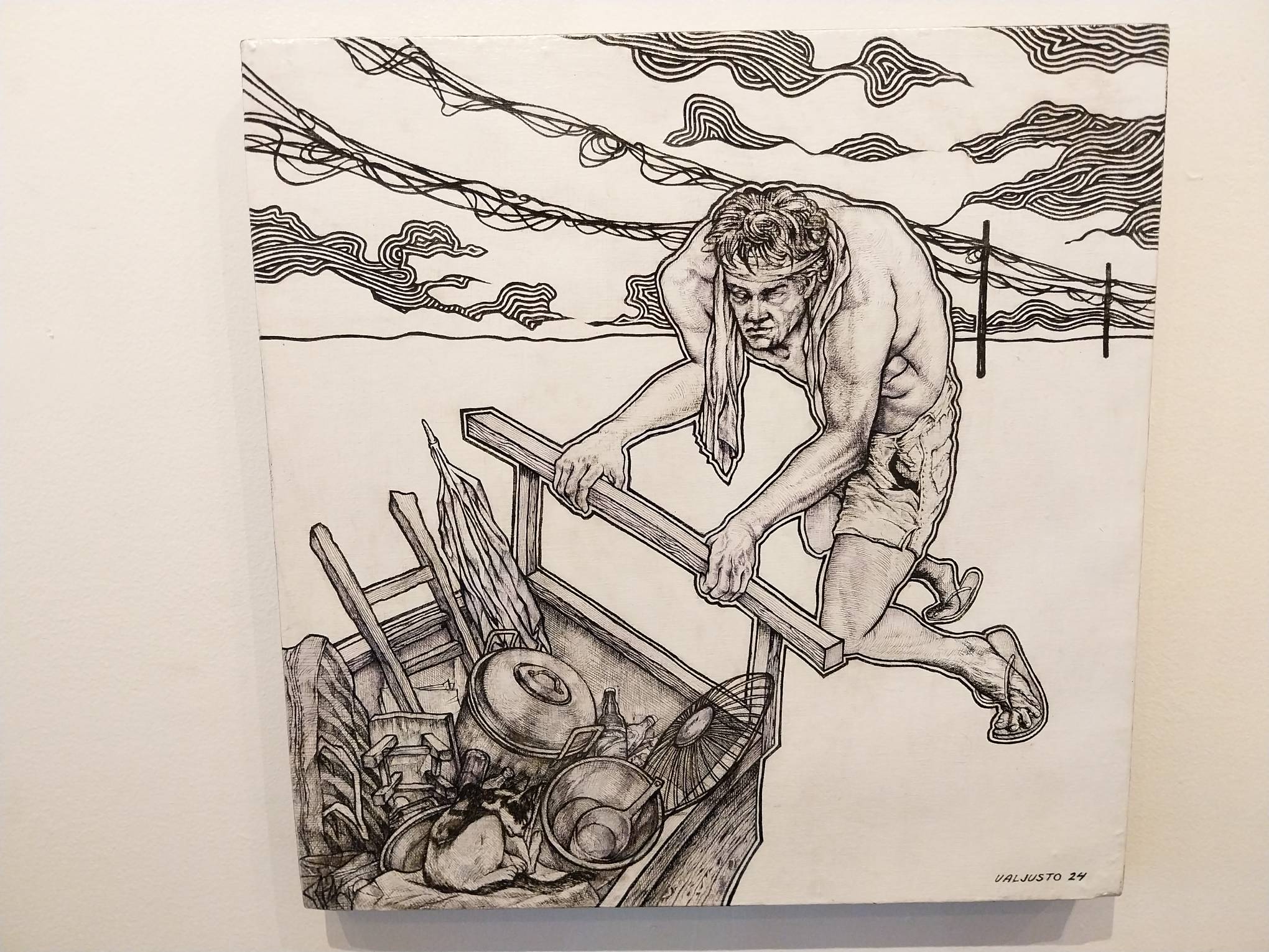 Jericho Vamenta's "Tuklod." Photo by Elle Yap.