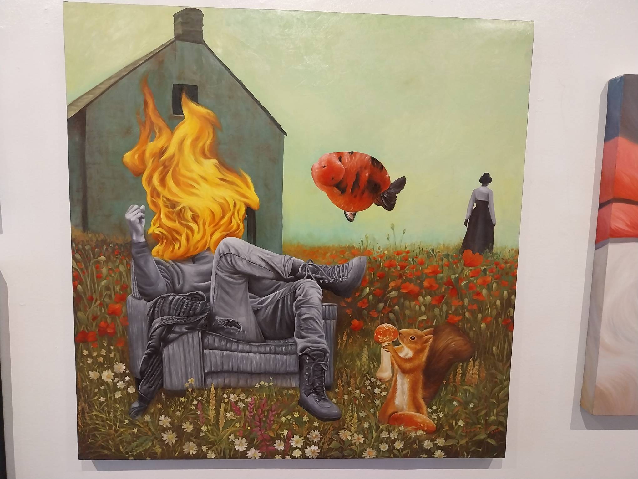 Dominick Pilapil's "Nonchalance #2." Photo by Elle Yap.