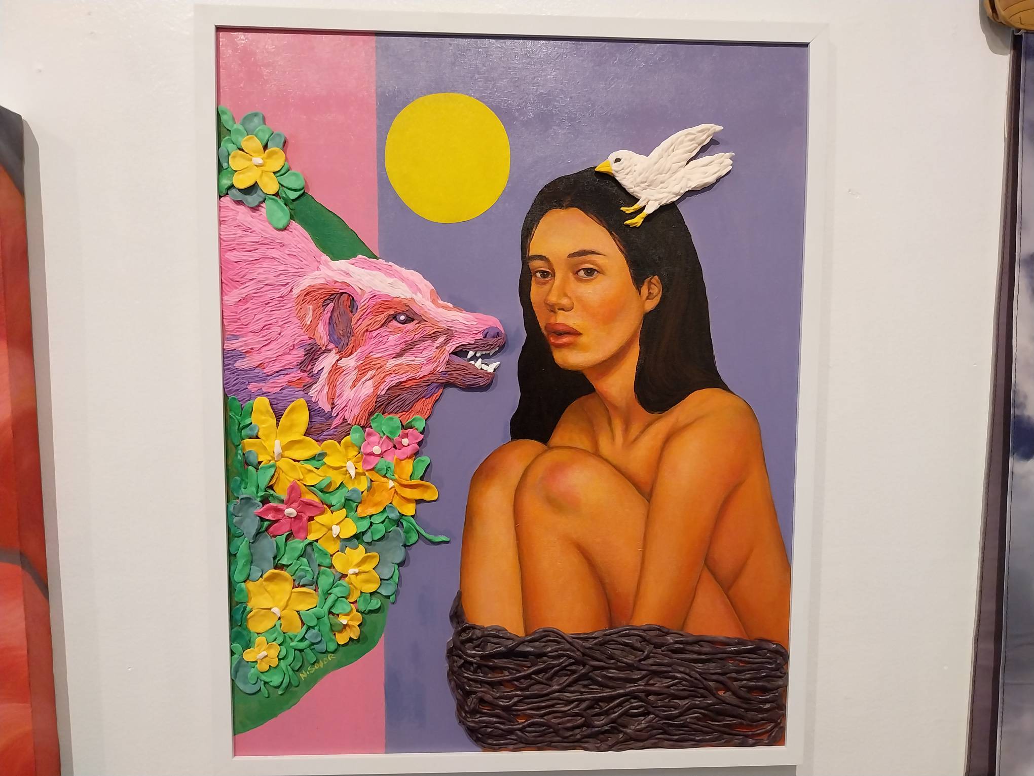 Ninianne Sojor's "Over the Cuckoo's Nest." Photo by Elle Yap.