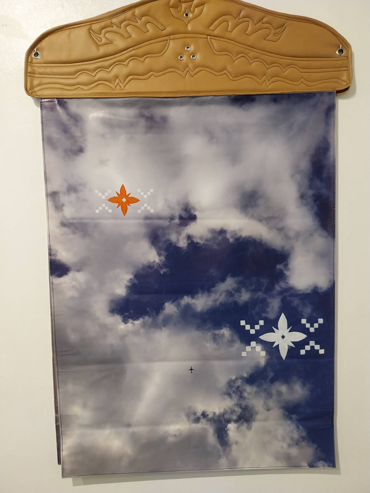 “Flight of Faith No. 7" by Abe Garcia, Jr. with Wawie Judilla. Photo by Elle Yap.