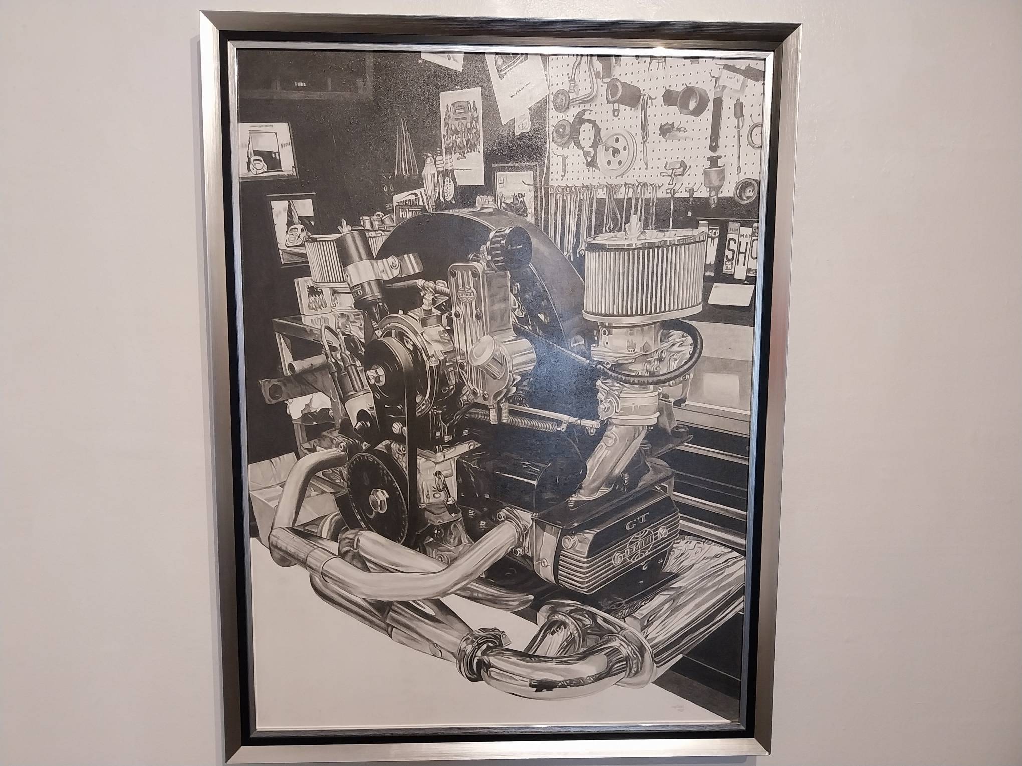 Rene Pilapil's "The Workshop" for the Mindanao-focused exhibit "Sur." Photo by Elle Yap.