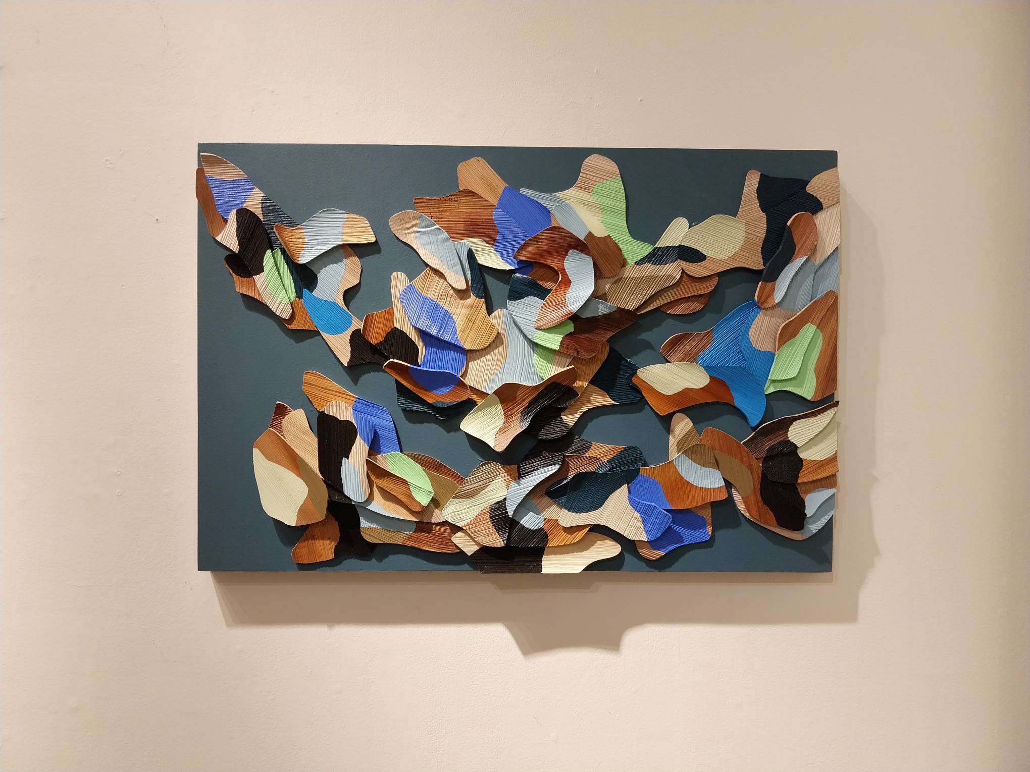 "Water for new leaves" by Karl Lago for his Art Anton exhibit. Photo by Elle Yap.