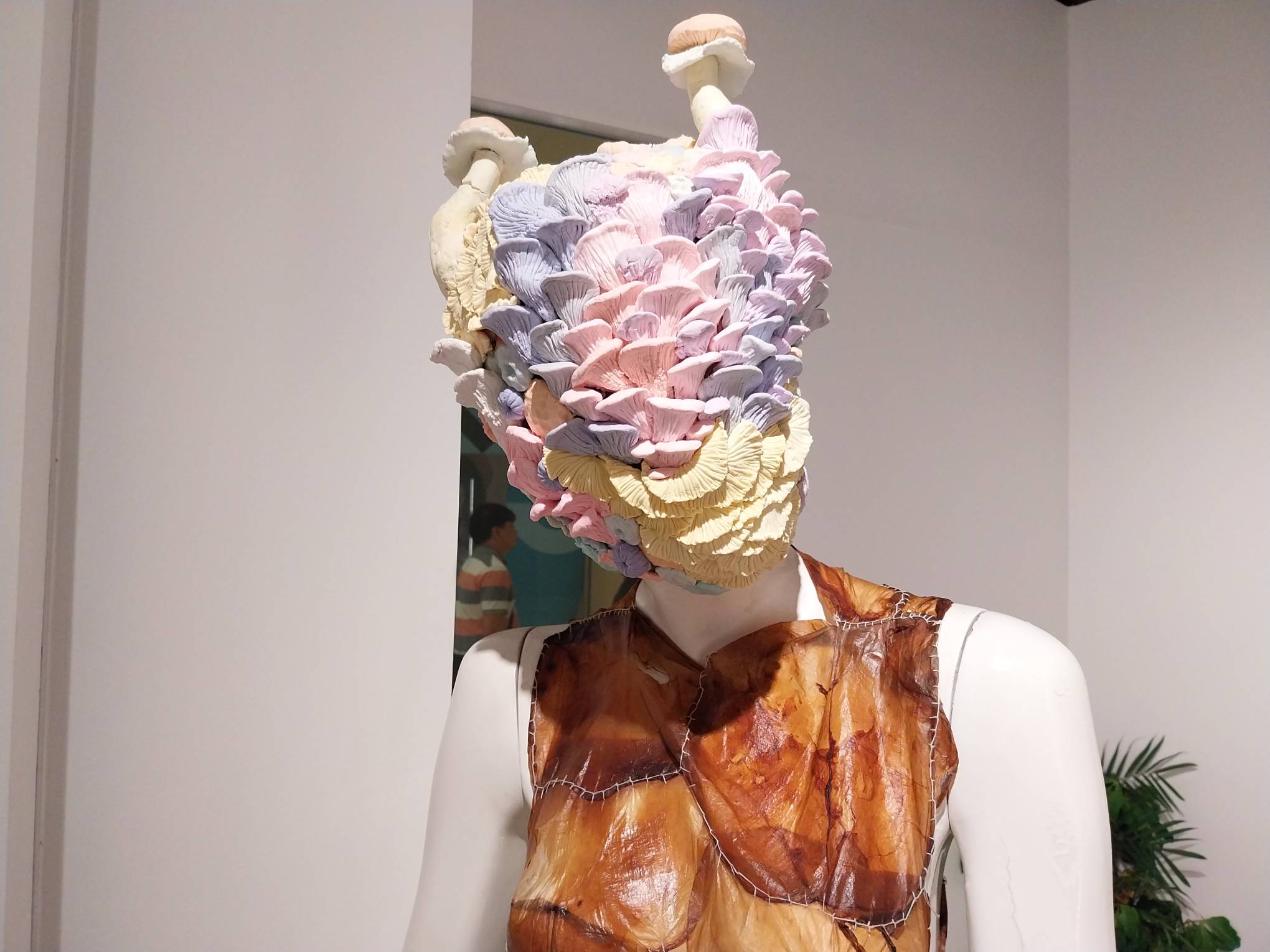 Close-up of one of the mannequins. Photo by Elle Yap.