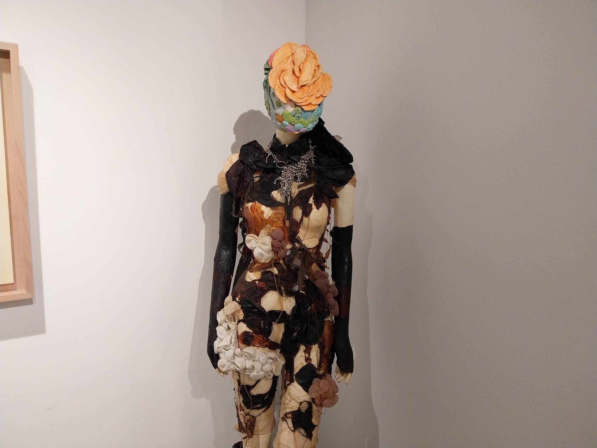 Close-up of one of the mannequins. Photo by Elle Yap.