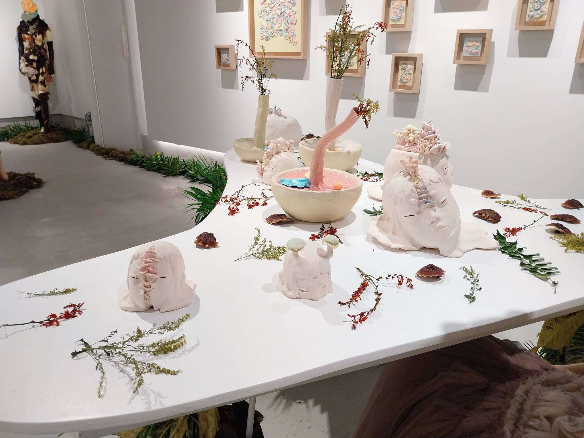 Close-up of the dining table. Photo by Elle Yap