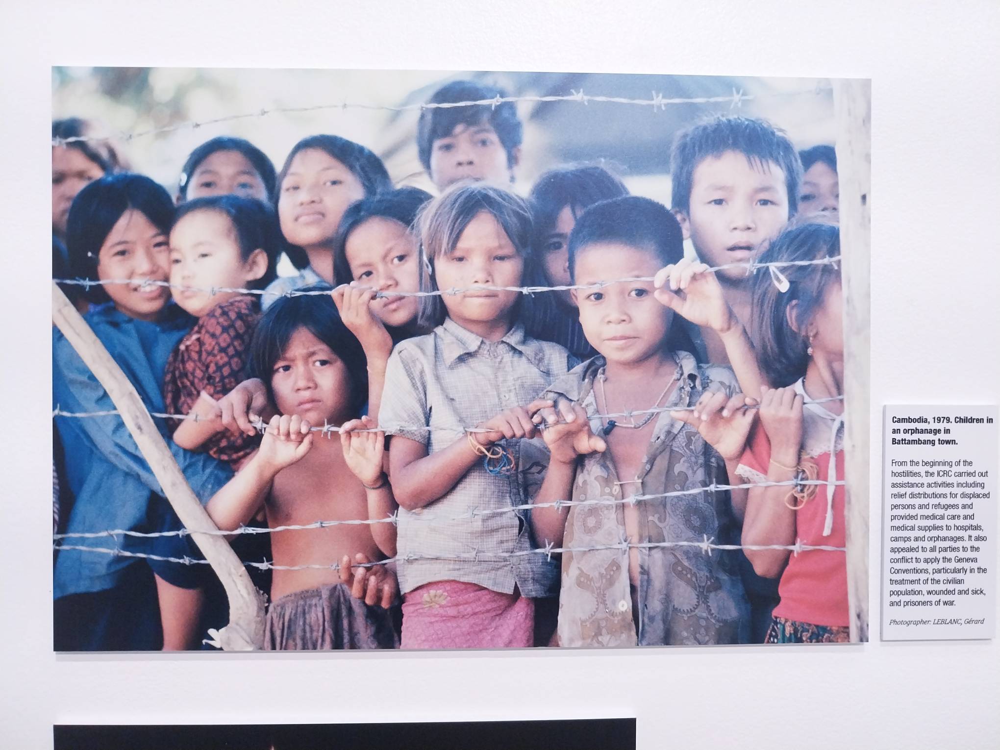 Photo of orphanage during the reign of the Khmer Rouge. Picture by Elle Yap.