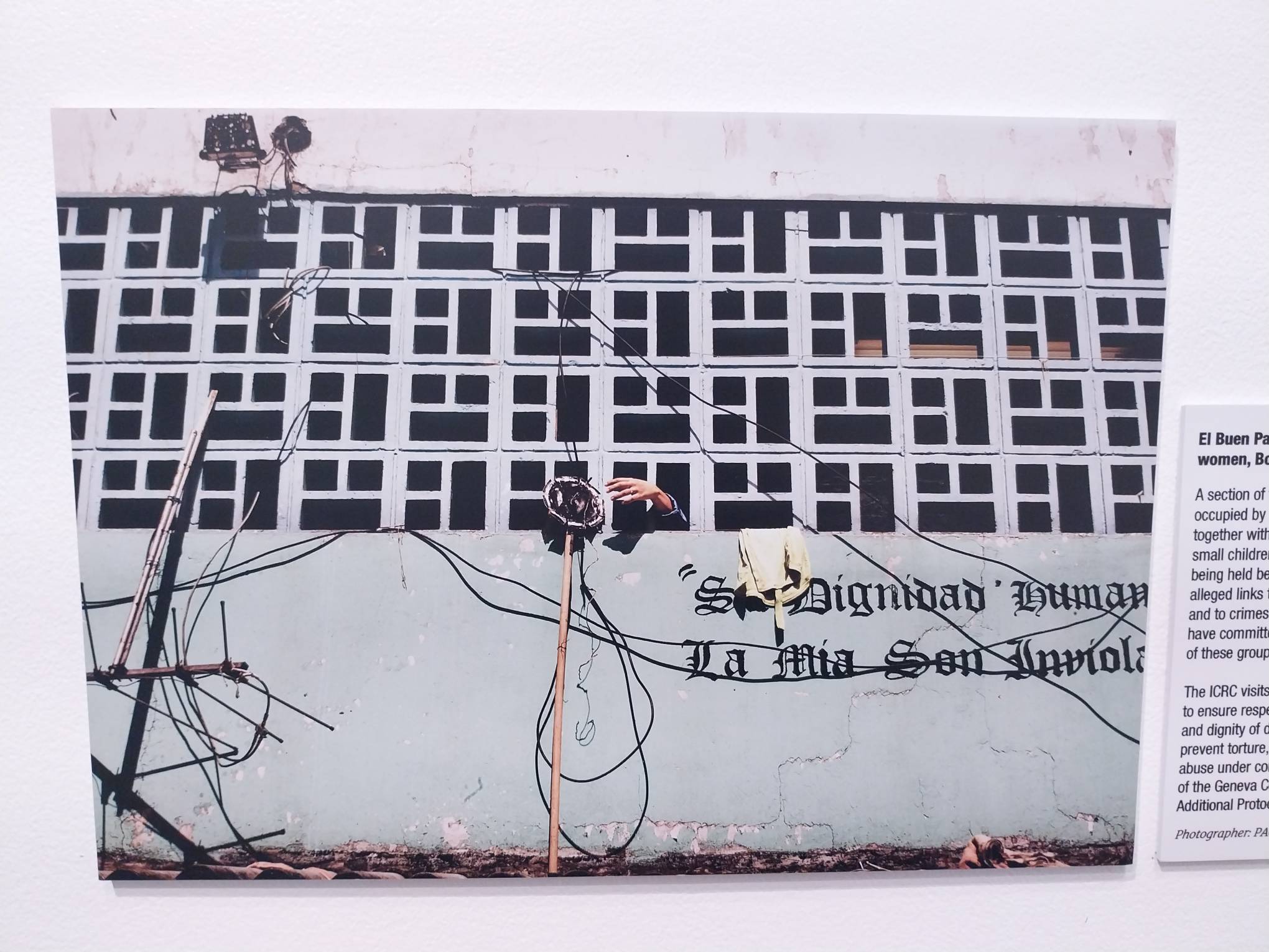 Photograph of a prison in Bogota, Colombia. Picture by Elle Yap.