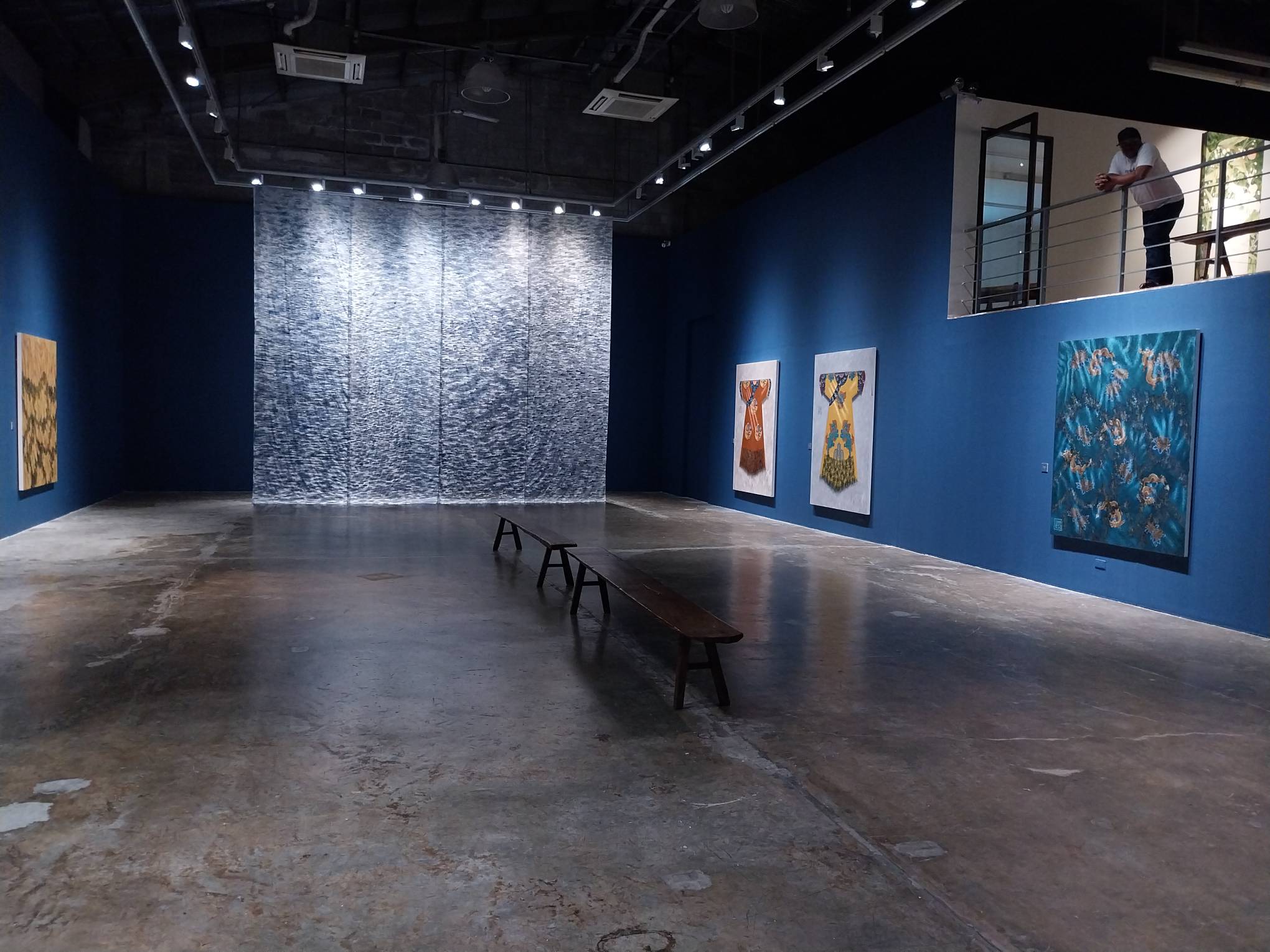 Finale Art File's exhibit “On the Roots and Routes of Diaspora.” Photo by Elle Yap.