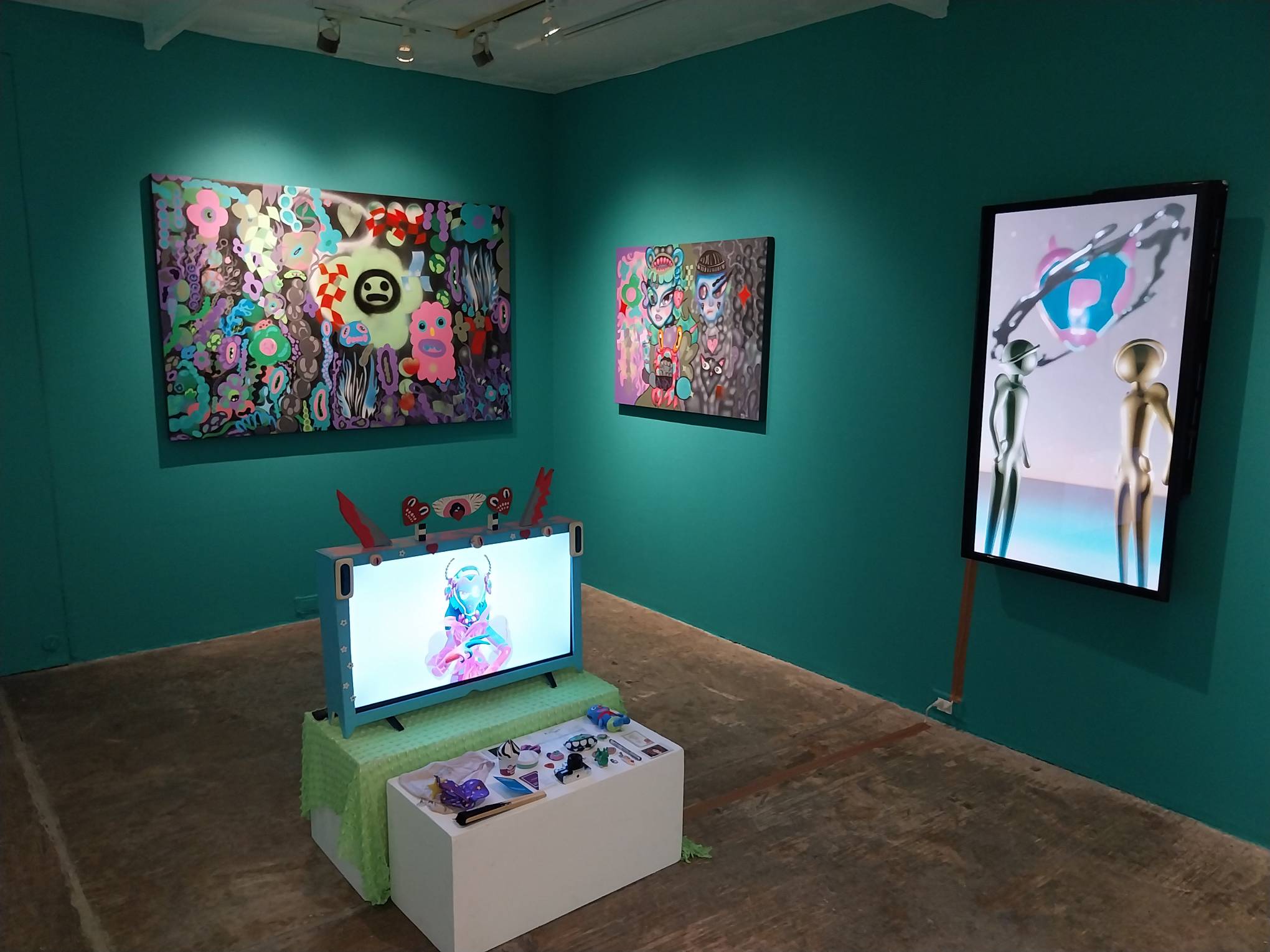 "Memory Vault" at Vinyl on Vinyl. Photo by Elle Yap.