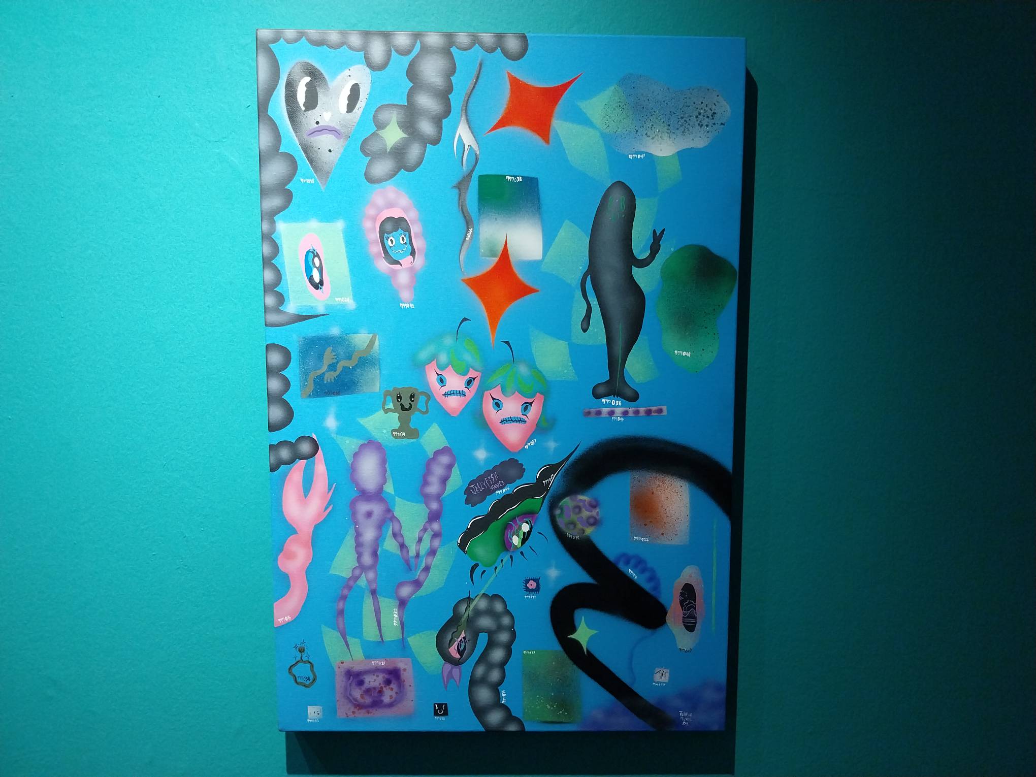 A painting by Jellyfish Kisses.