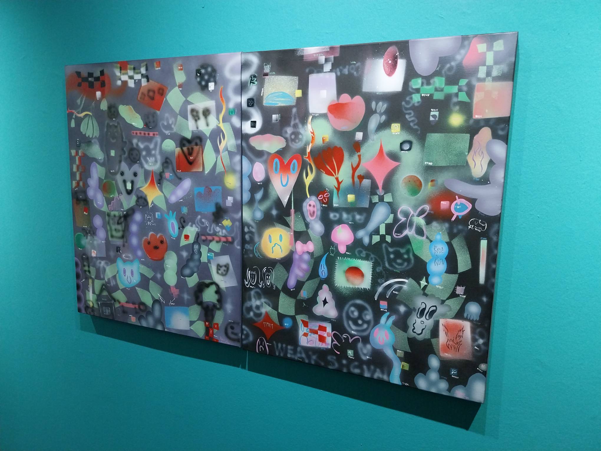 Painting by Jellyfish Kisses.