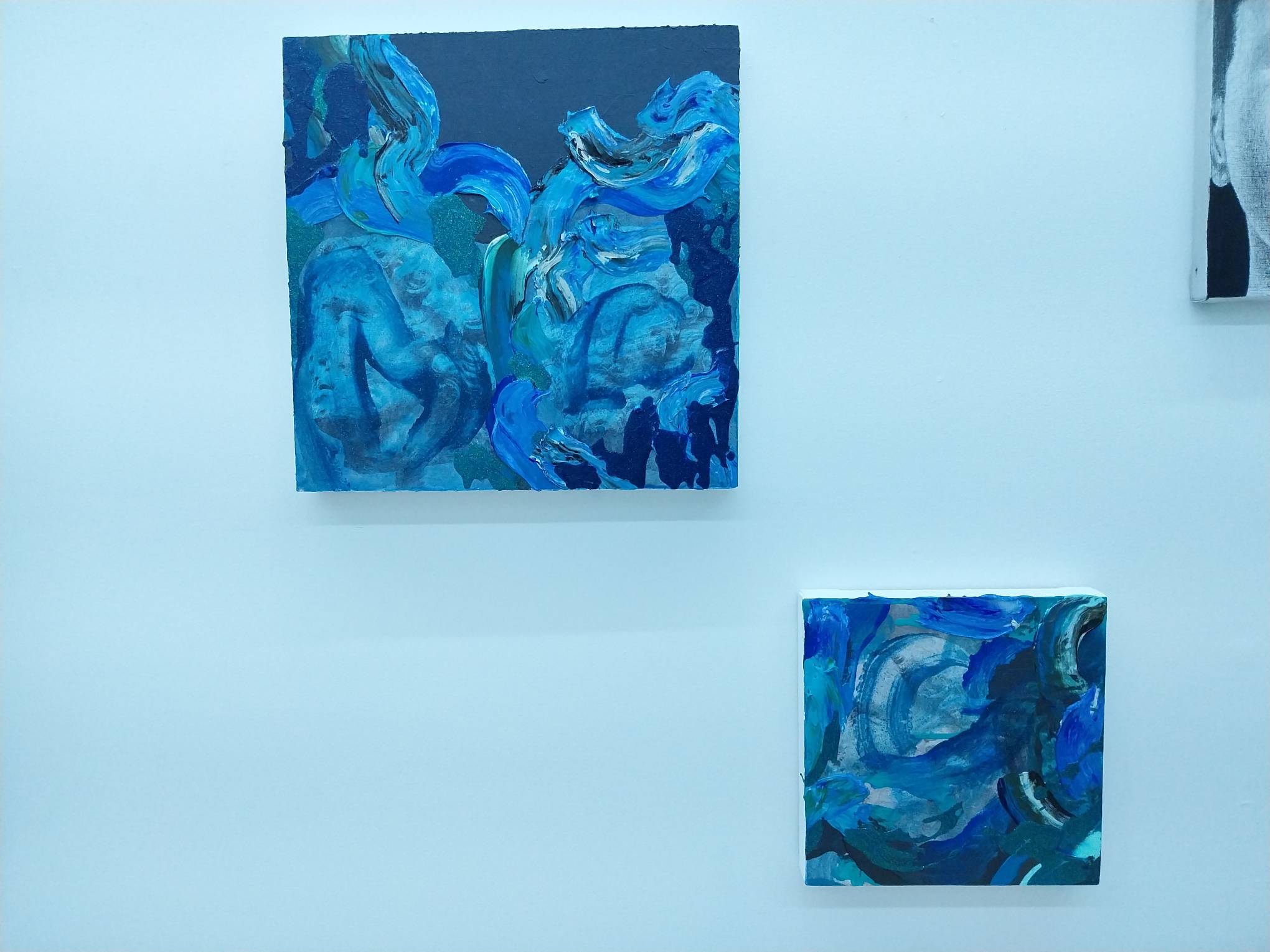 "Après moi, le déluge I-II" by Patrick de Veyra. Photo by Elle Yap.