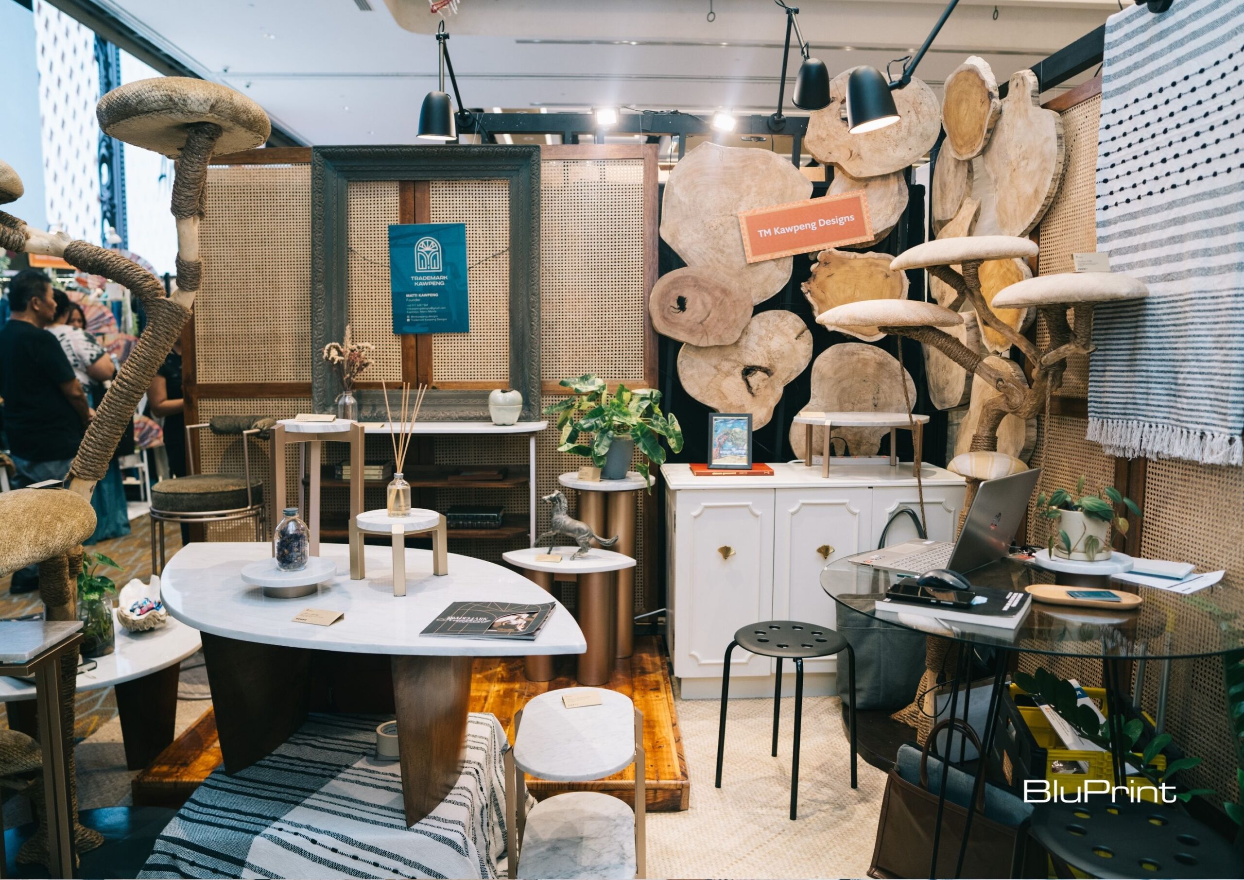 Trademark Kawpeng booth at ArteFino