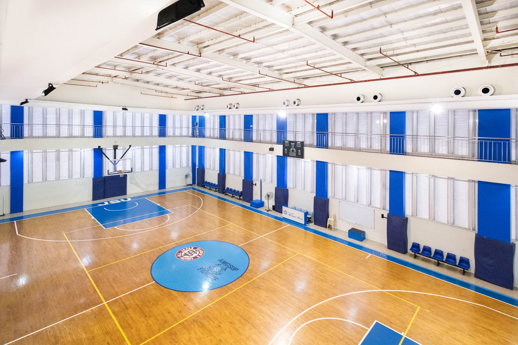 AMOSUP's basketball court 