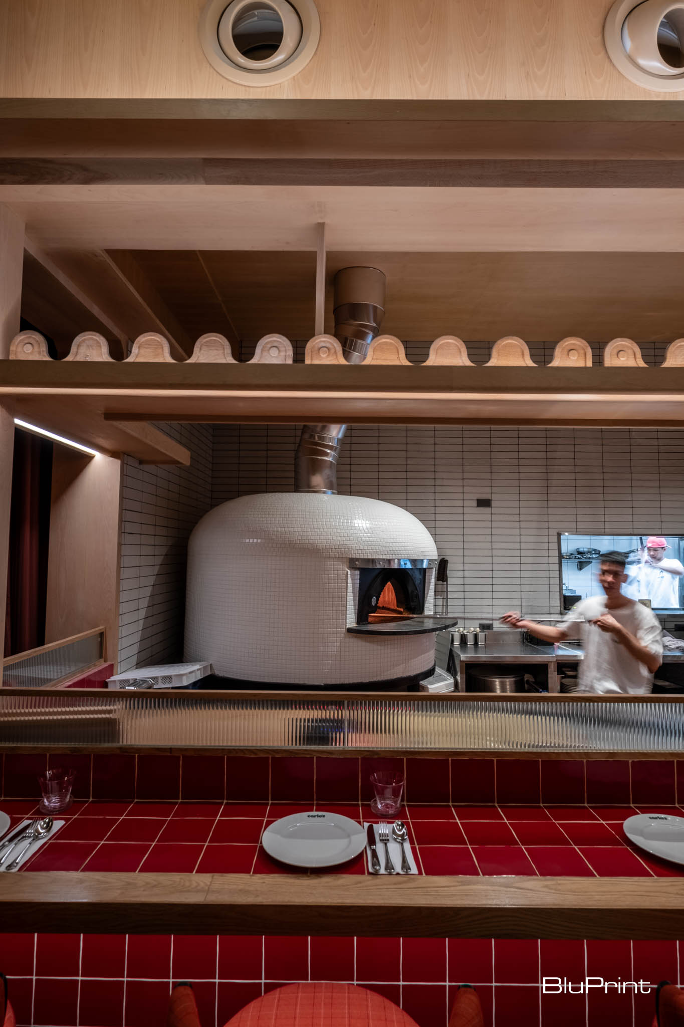 Carlos Italian Restaurant Interior Design.